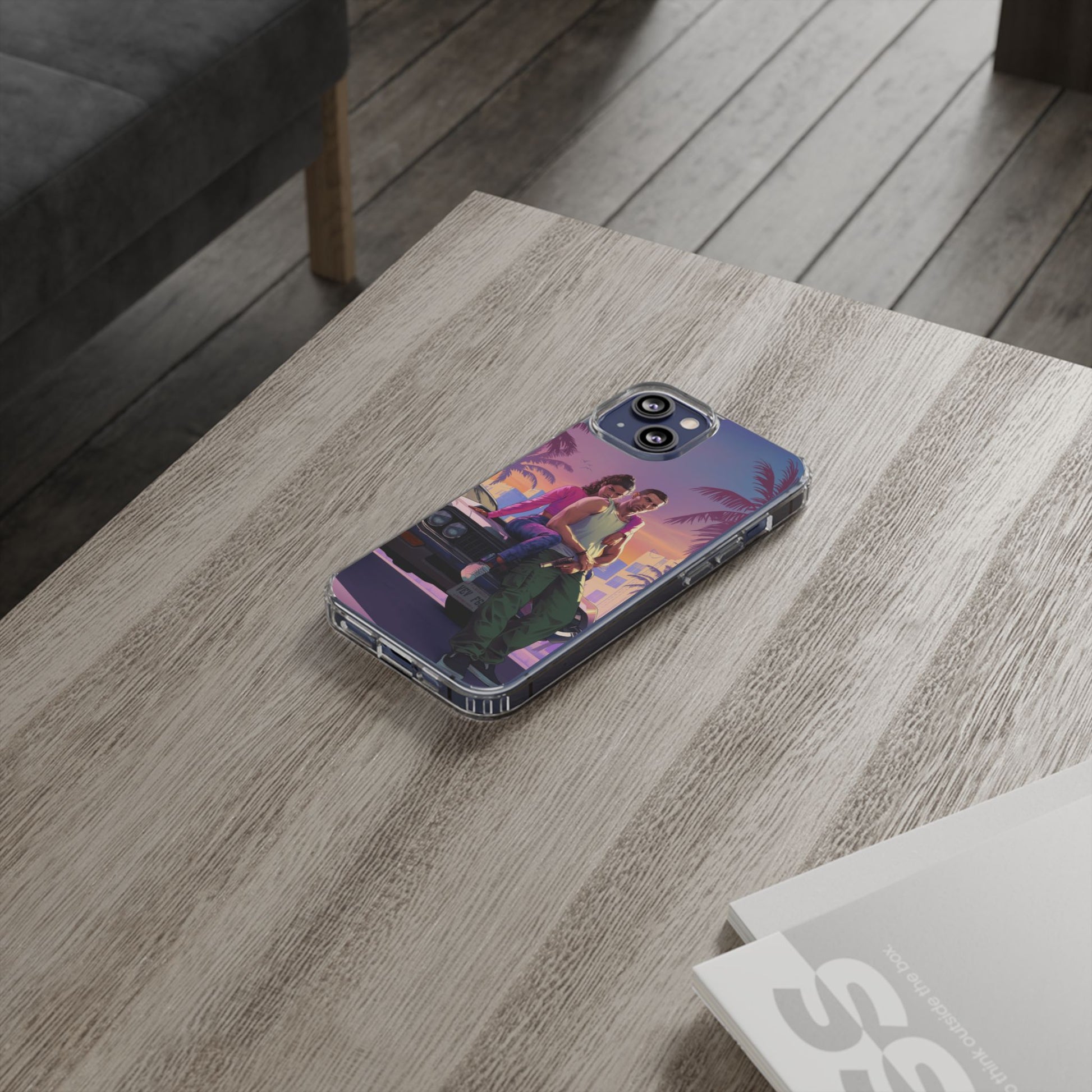 Grand Theft Game inspired Protective Iphone and Samsung case