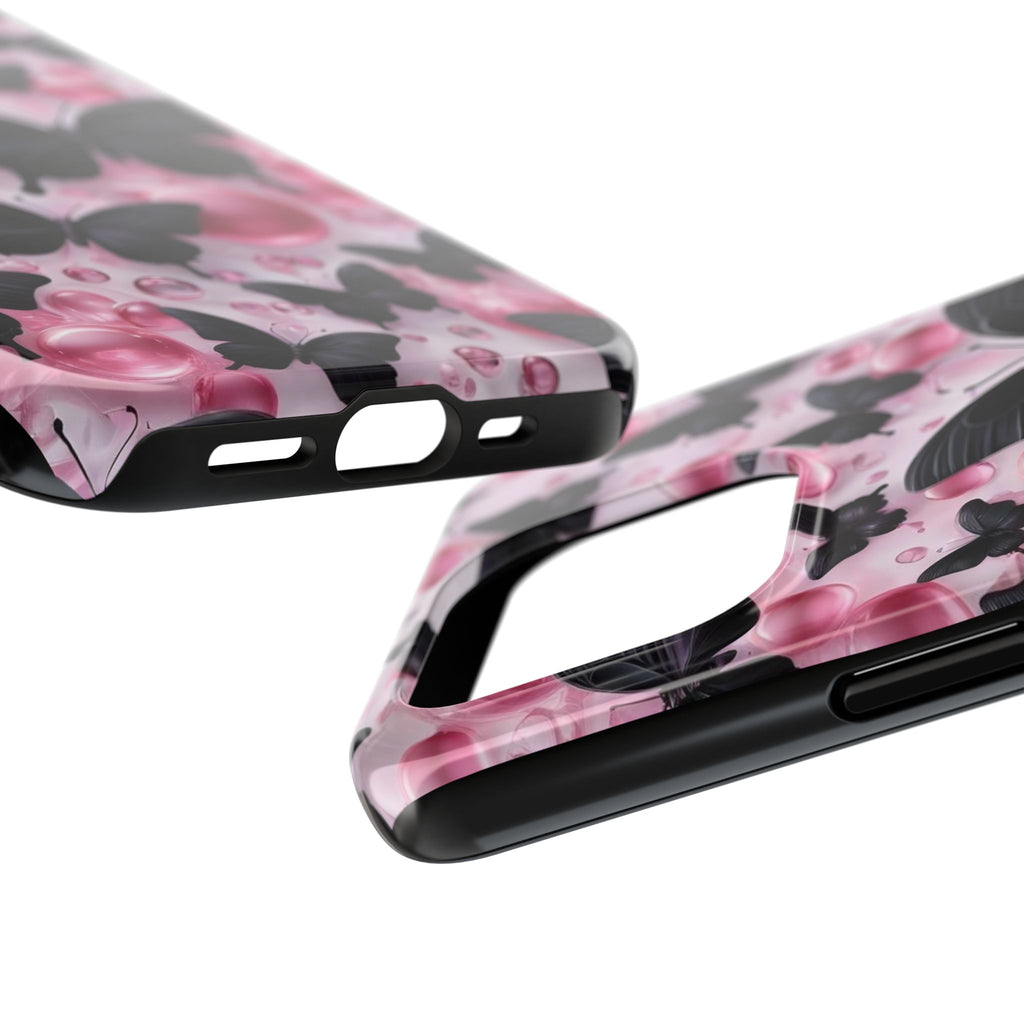 Pearls and Butterflies Theme Phone Cases for iPhones & Samsung Phones