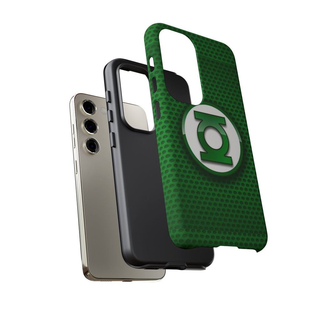 Green Lantern Logo Phone Case, Tough Cases, DC Case for iPhones, Samsung, and Pixel
