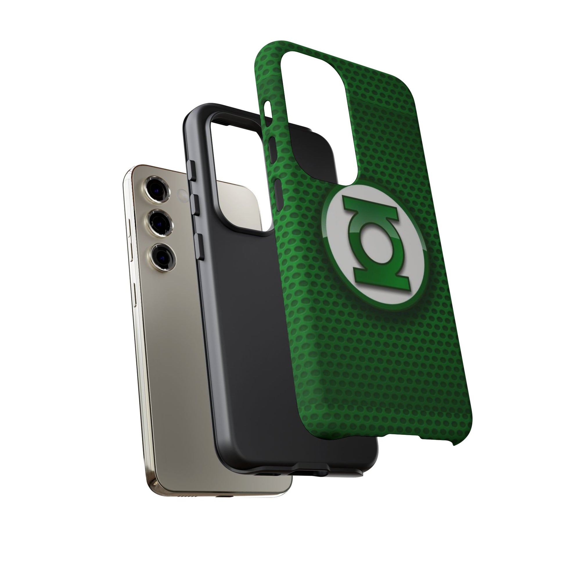 Green Lantern Logo Phone Case, Tough Cases, DC Case for iPhones, Samsung, and Pixel