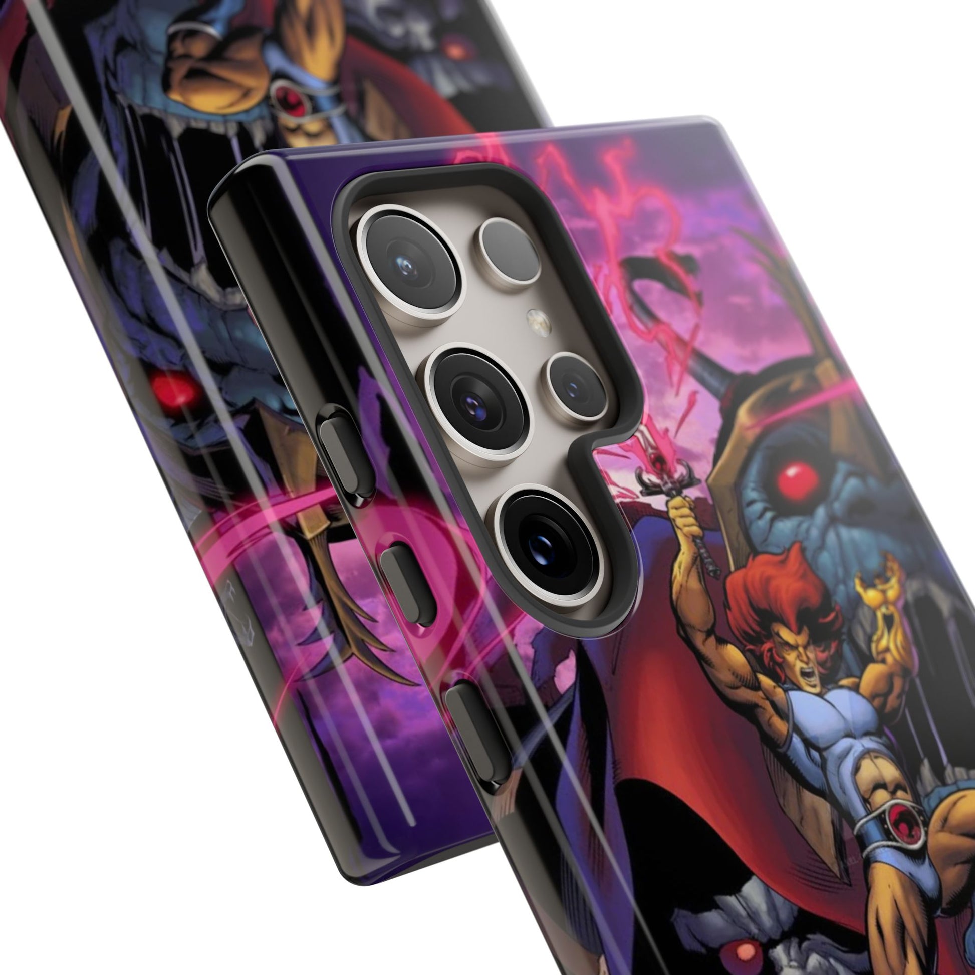 Thundercats Lion O x Mumra Tough Cases for iPhones, Samsung, and Pixel