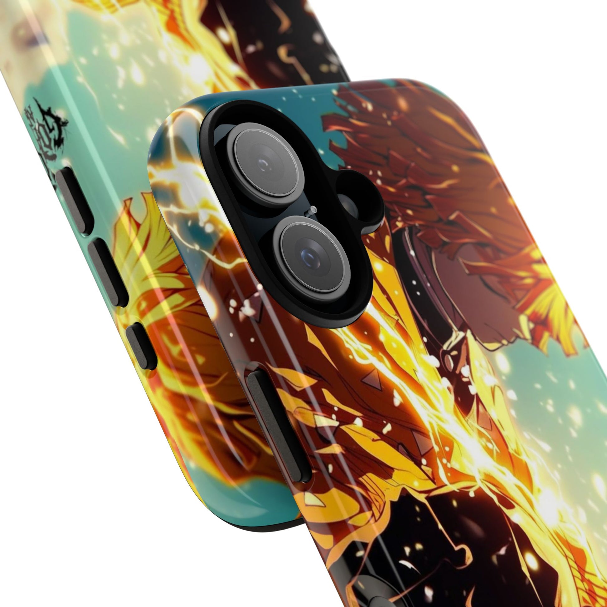 Demon Slayer Zenitsu Anime Theme Phone Case, Tough Cases for iPhones, Samsung, and Pixel