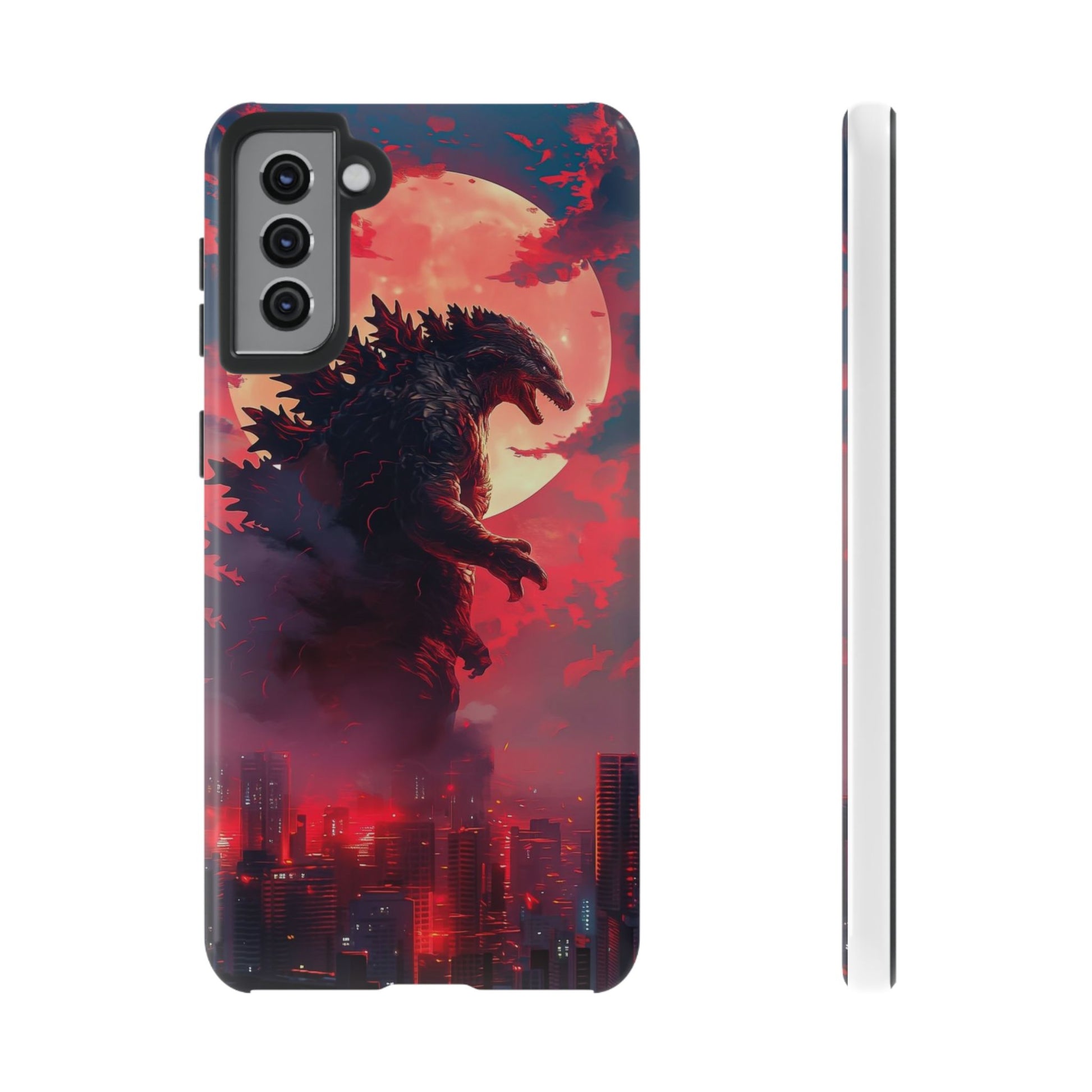 King of Monsters Godzilla Tough Phone Cases for iPhones, Samsung, and Pixel