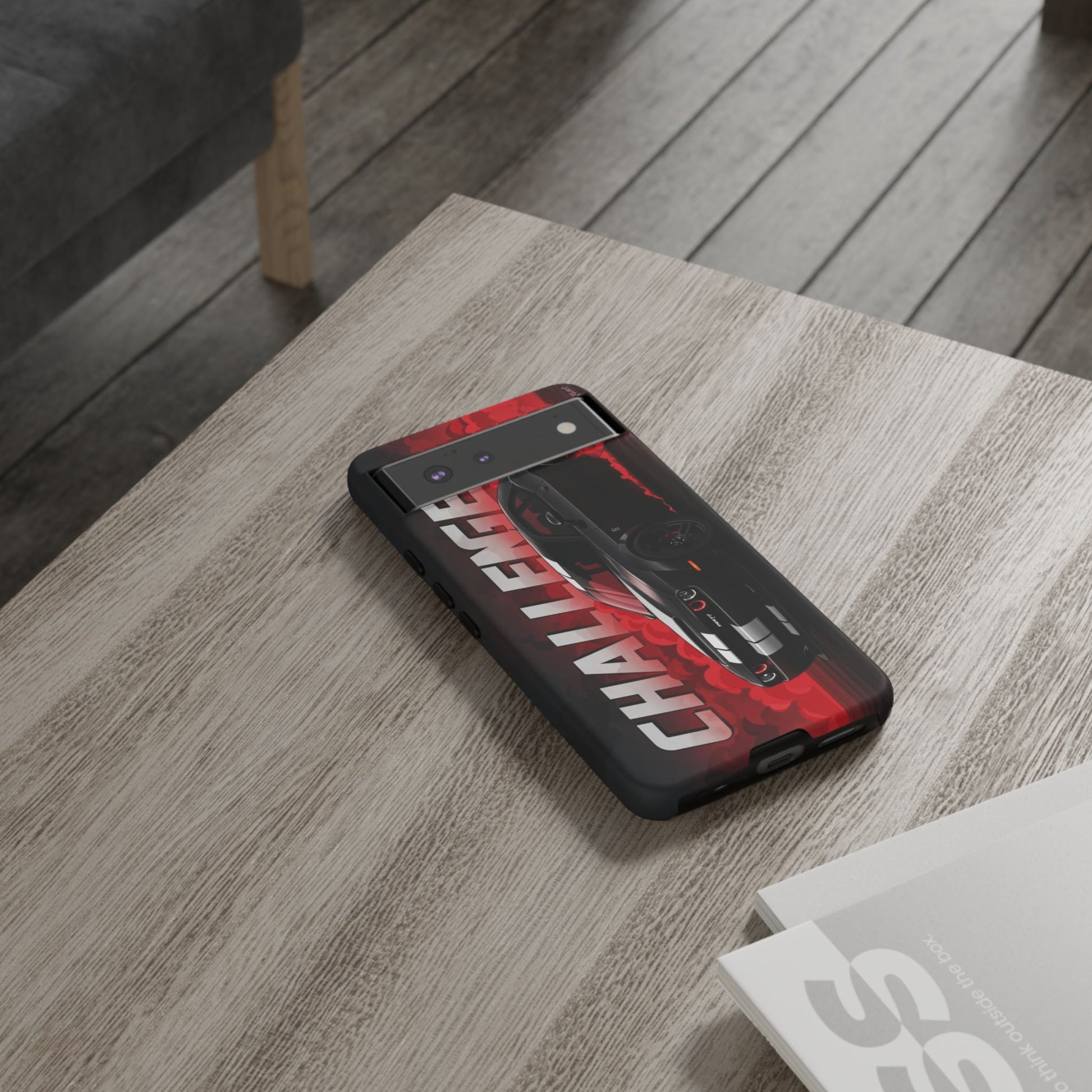 Hellcat Challenger Durable Tough Cases for iPhones, Samsung, and Pixel