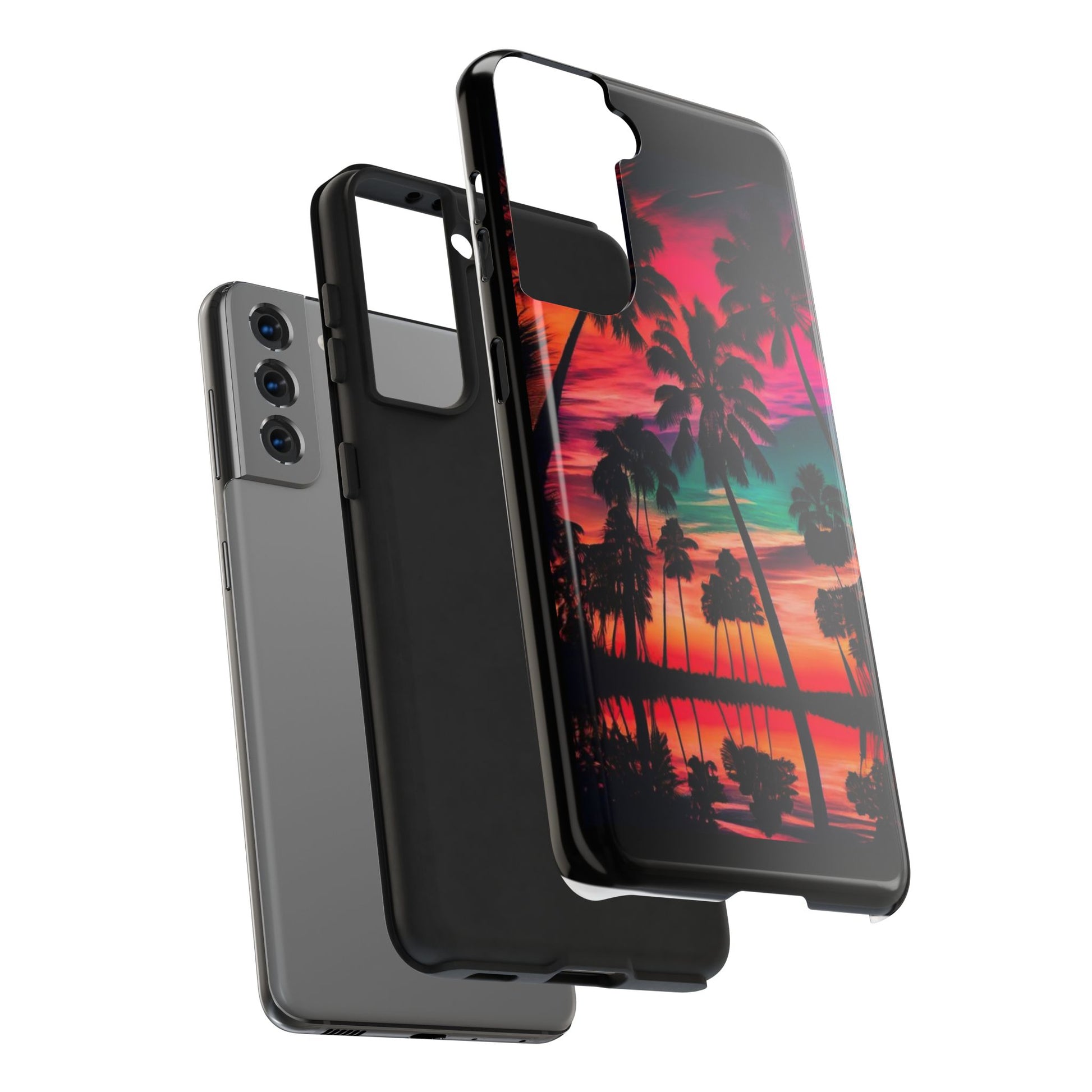 Beautiful Beach Sunset Landscape Phone Case for iPhone & Samsung Galaxy Phones