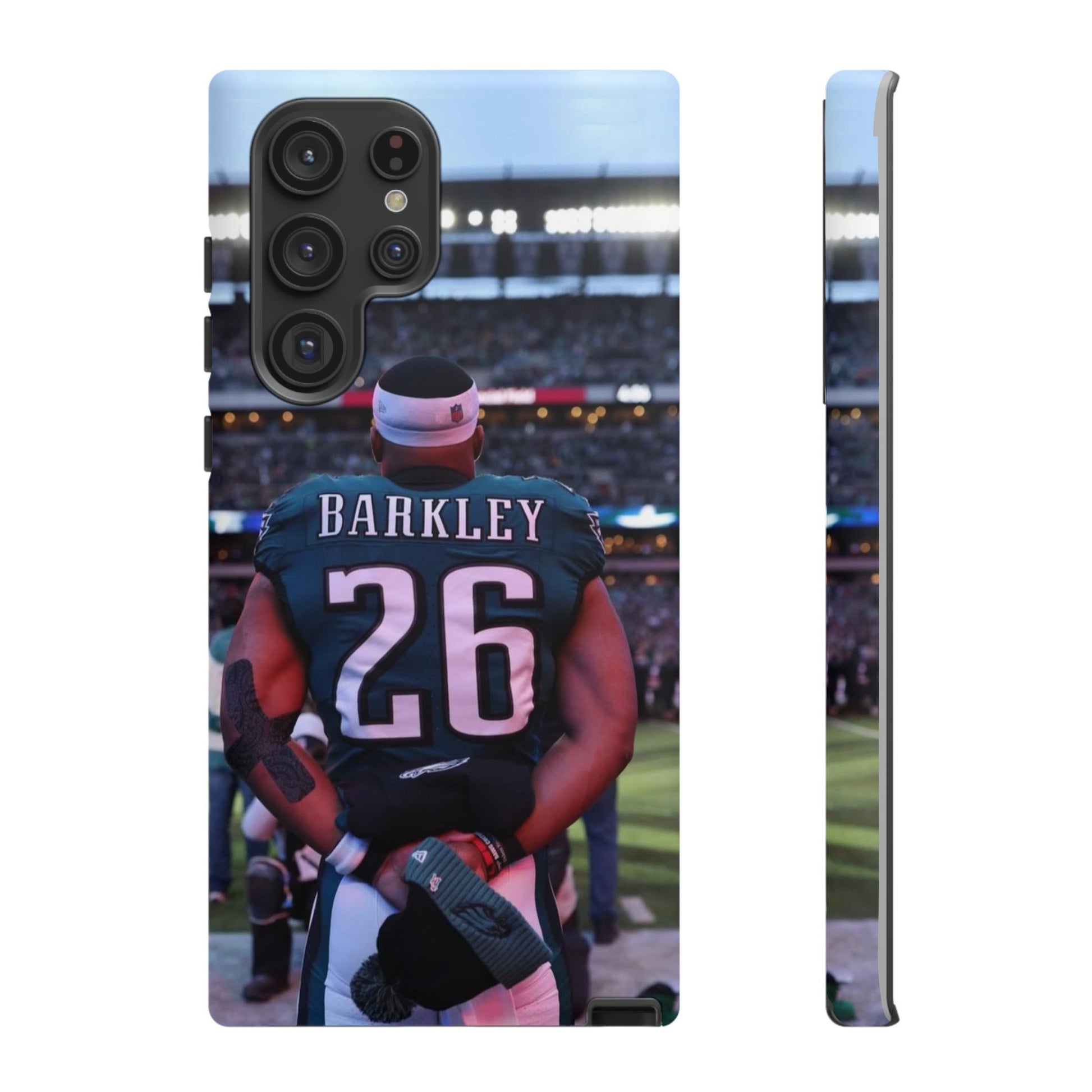 Eagles Football Saquon Barkley Tough Cases for iPhones, Samsung, and Pixel
