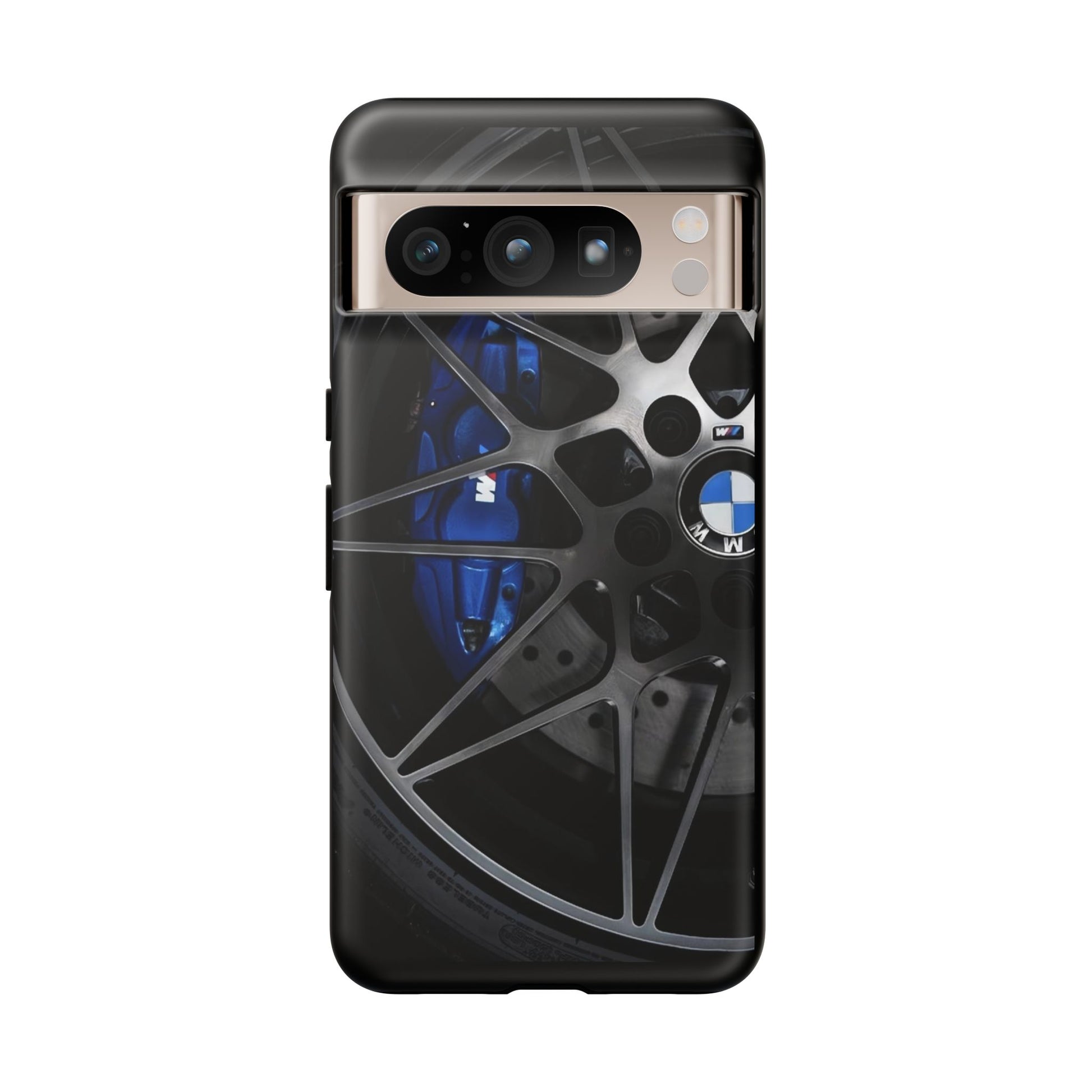 BMW M3 Racing Wheels Tough Cases for iPhones, Samsung, and Pixel