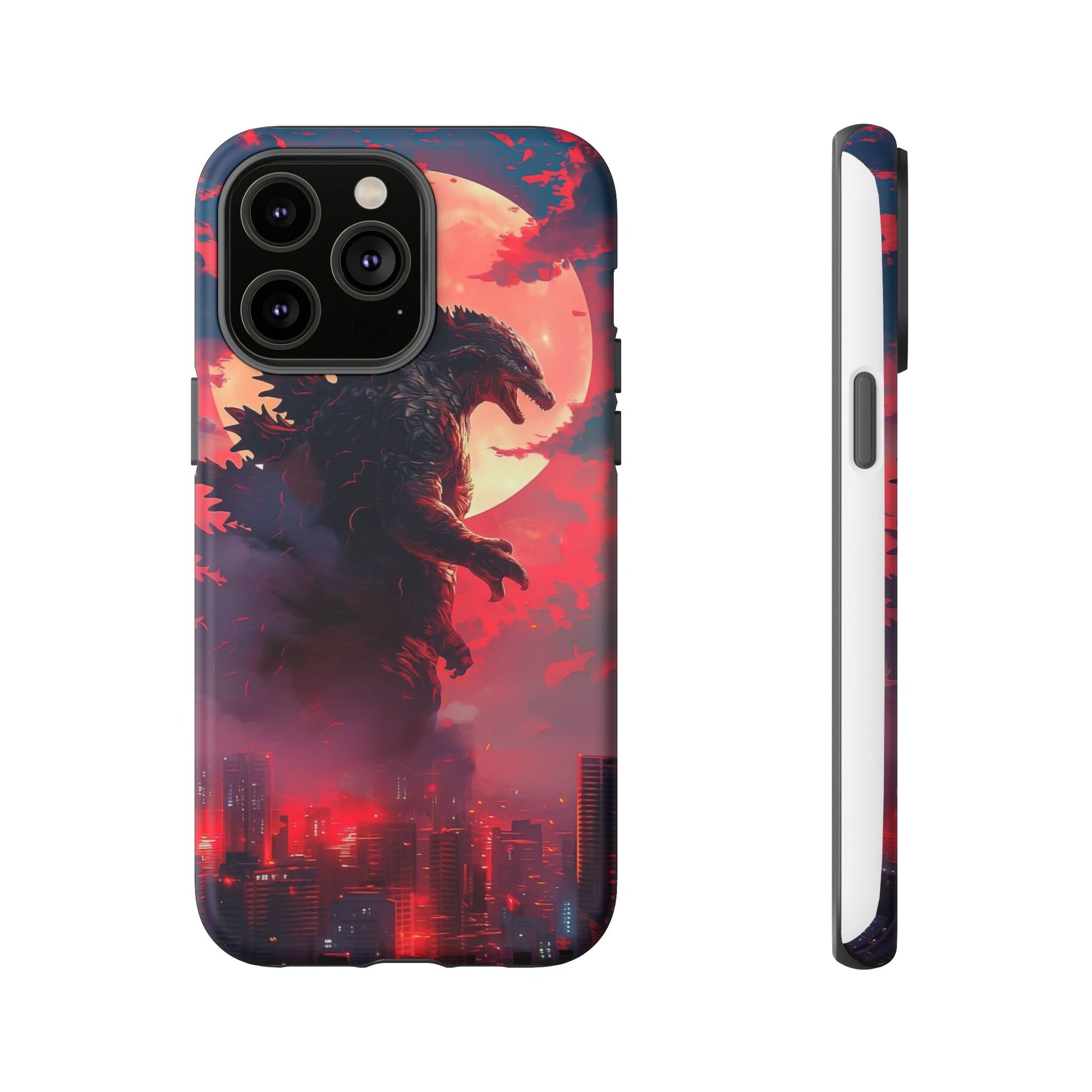King of Monsters Godzilla Tough Phone Cases for iPhones, Samsung, and Pixel