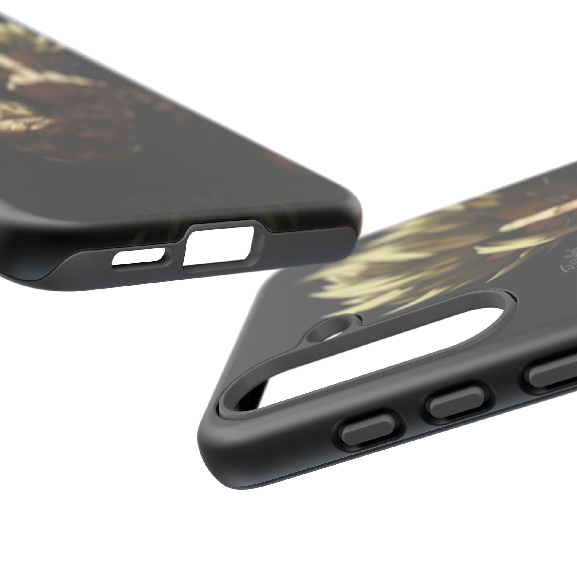 Middle Finger SS Goku Dragon Ball Z Tough Cases for iPhones, Samsung, and Pixel