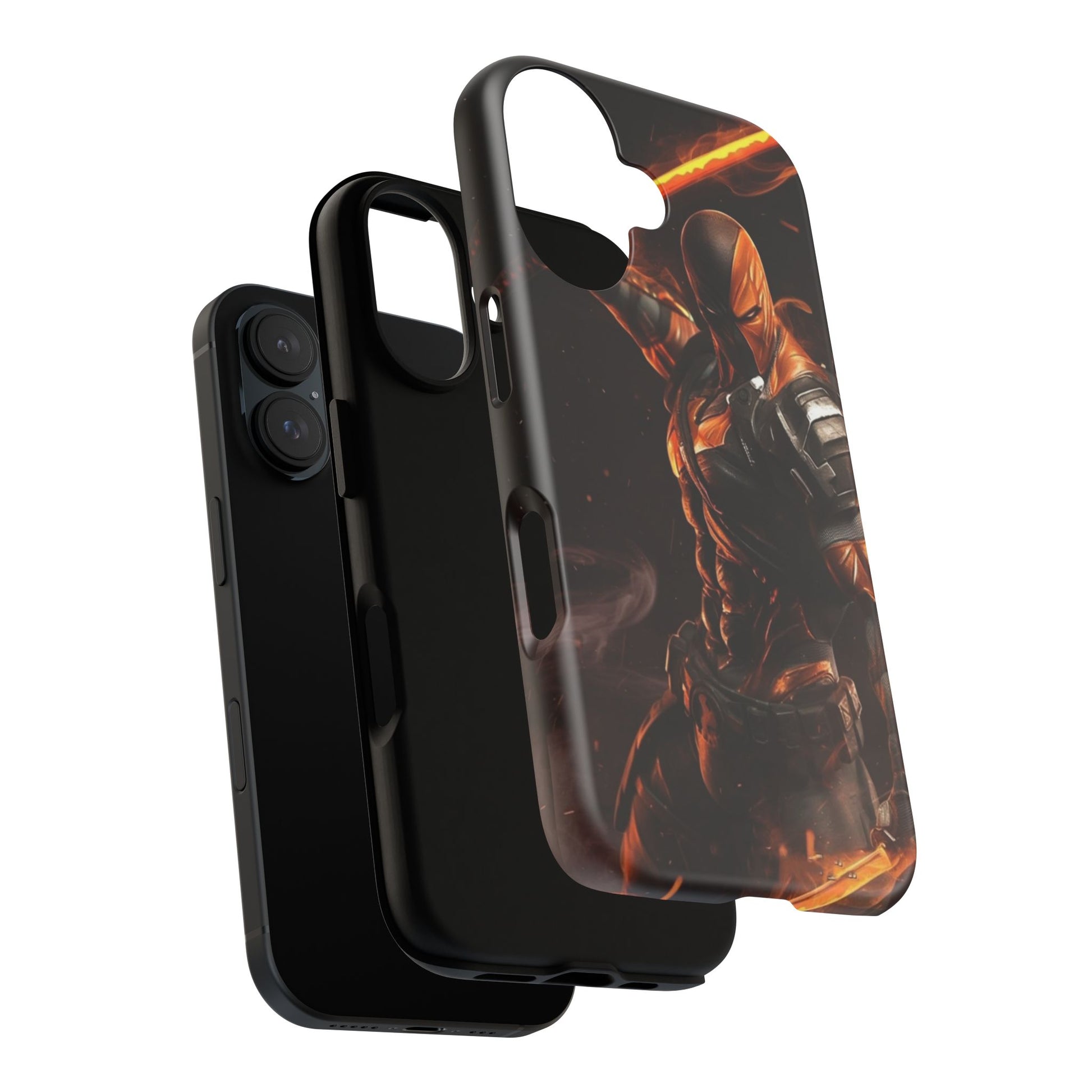 DC Comics Death Stroke Tough Cases for iPhones, Samsung, and Pixel