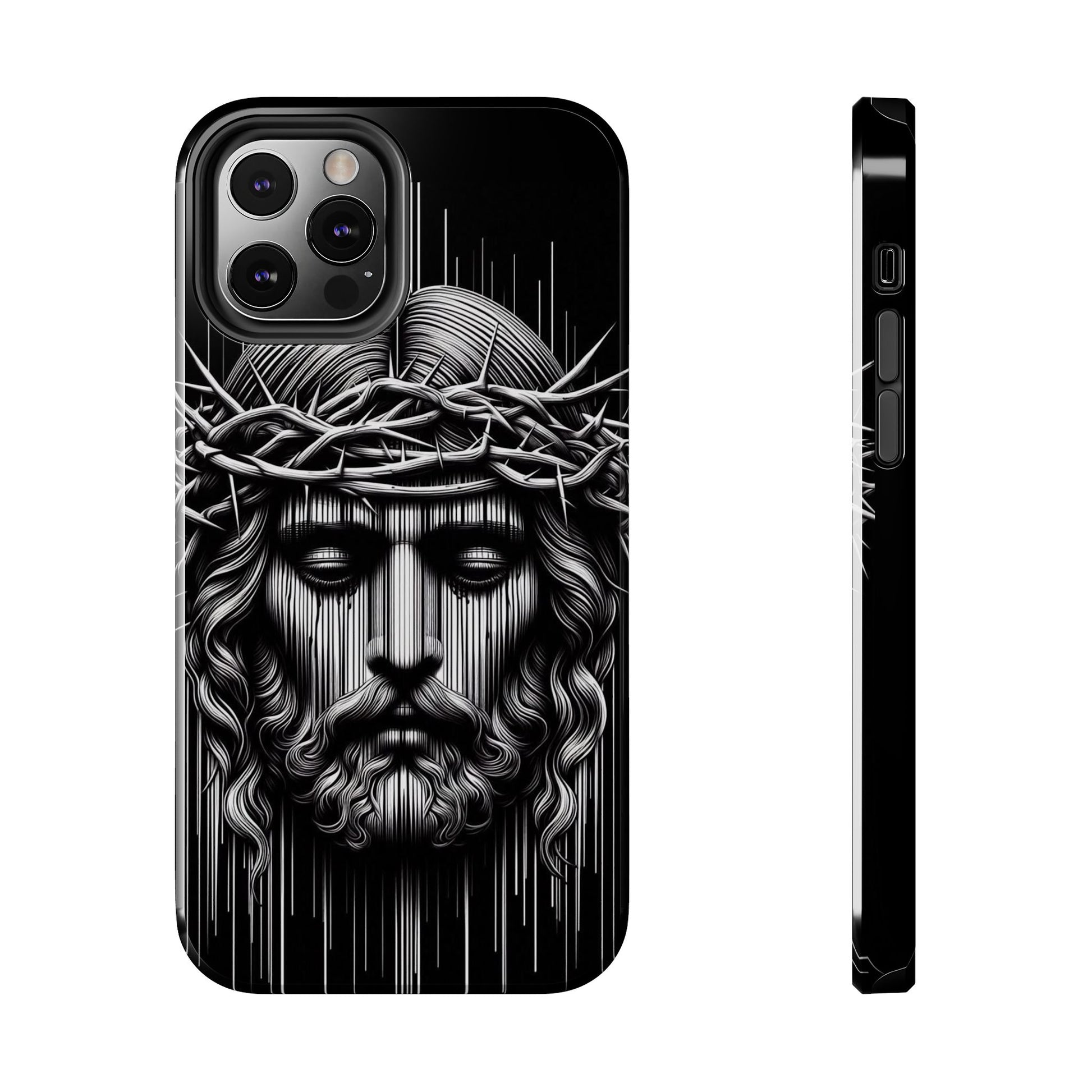 Jesus The King Crown Christian Phone Cases for iPhones & Samsung Phones