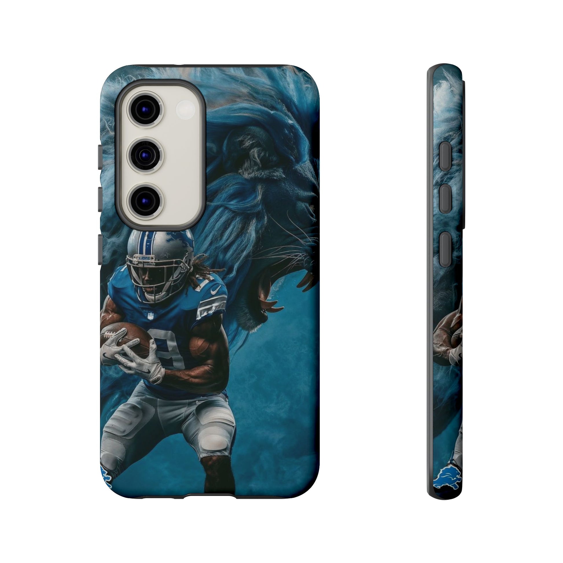 Detroit Lions Player Football Phone Case, Tough Cases for iPhones, Samsung, and Pixel