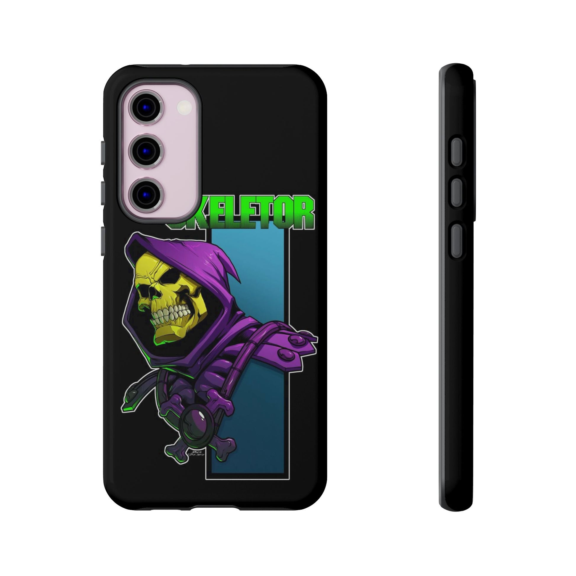 Skeletor Tough Cases for iPhones, Samsung, and Pixel