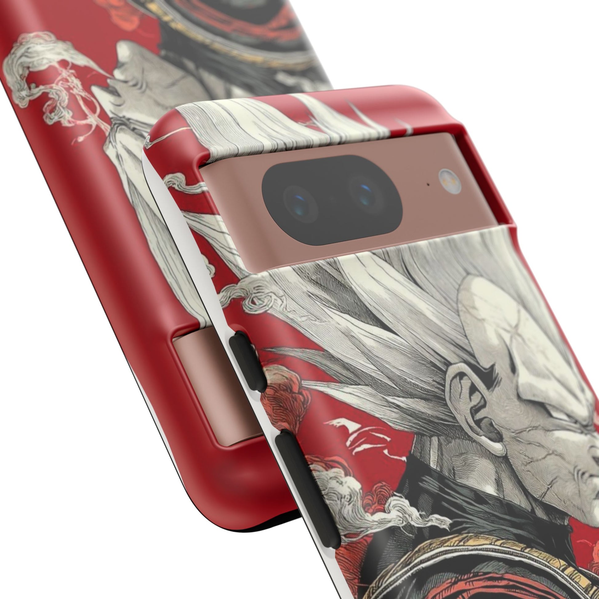 Dragon Ball Z Vegeta Anime Tough Cases for iPhones, Samsung, and Pixel