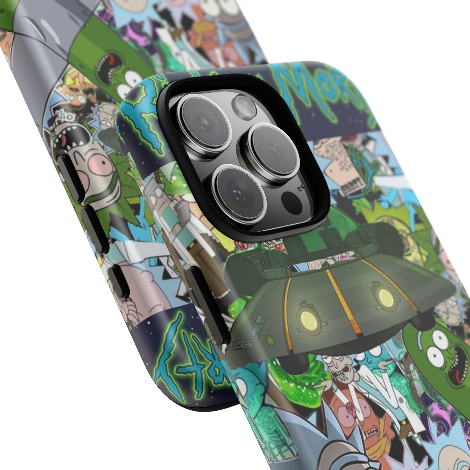 Rick and Morty Phone Case, Tough Cases for iPhones, Samsung, and Pixel