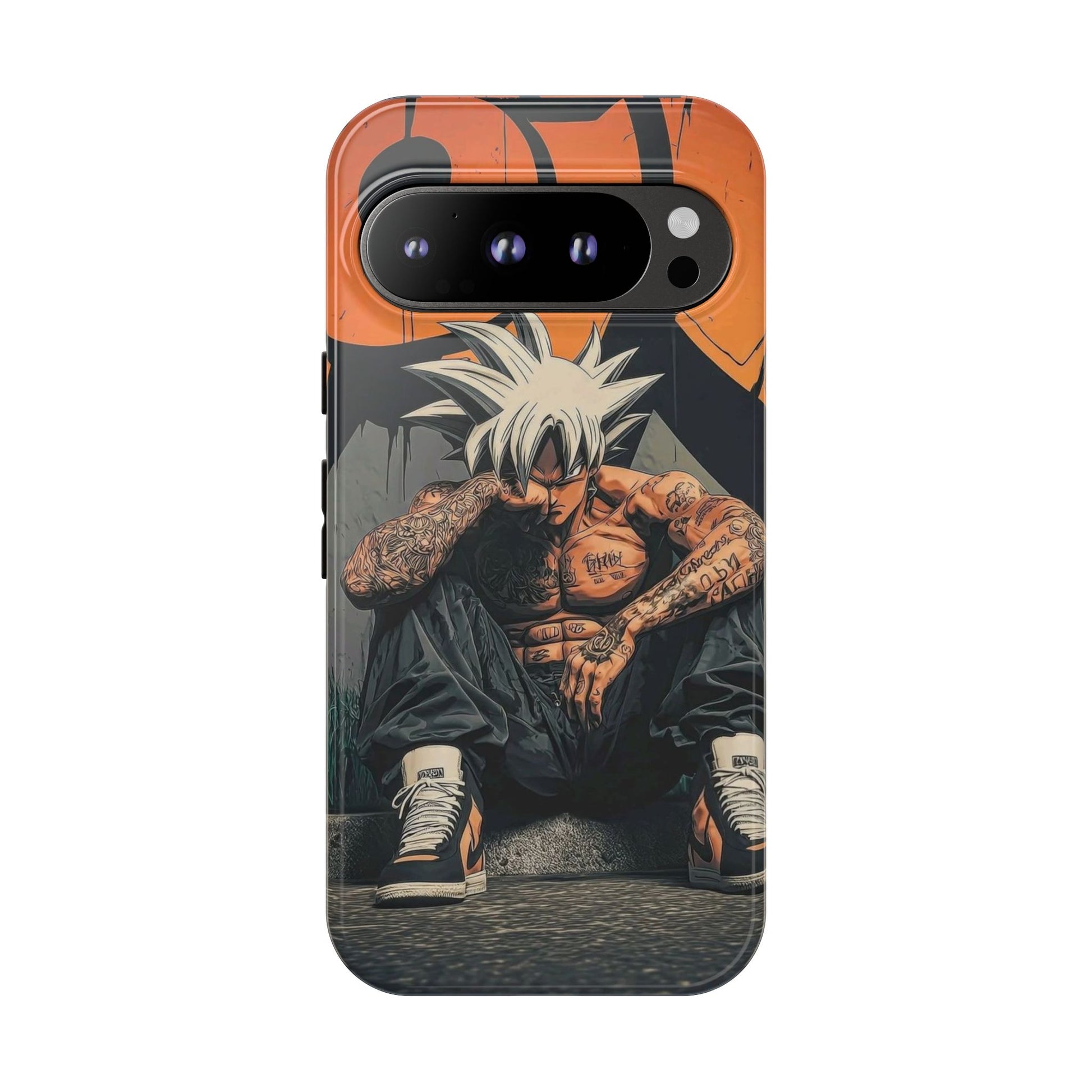 Anime DBZ Thug Tough Cases for iPhones, Samsung, and Pixel