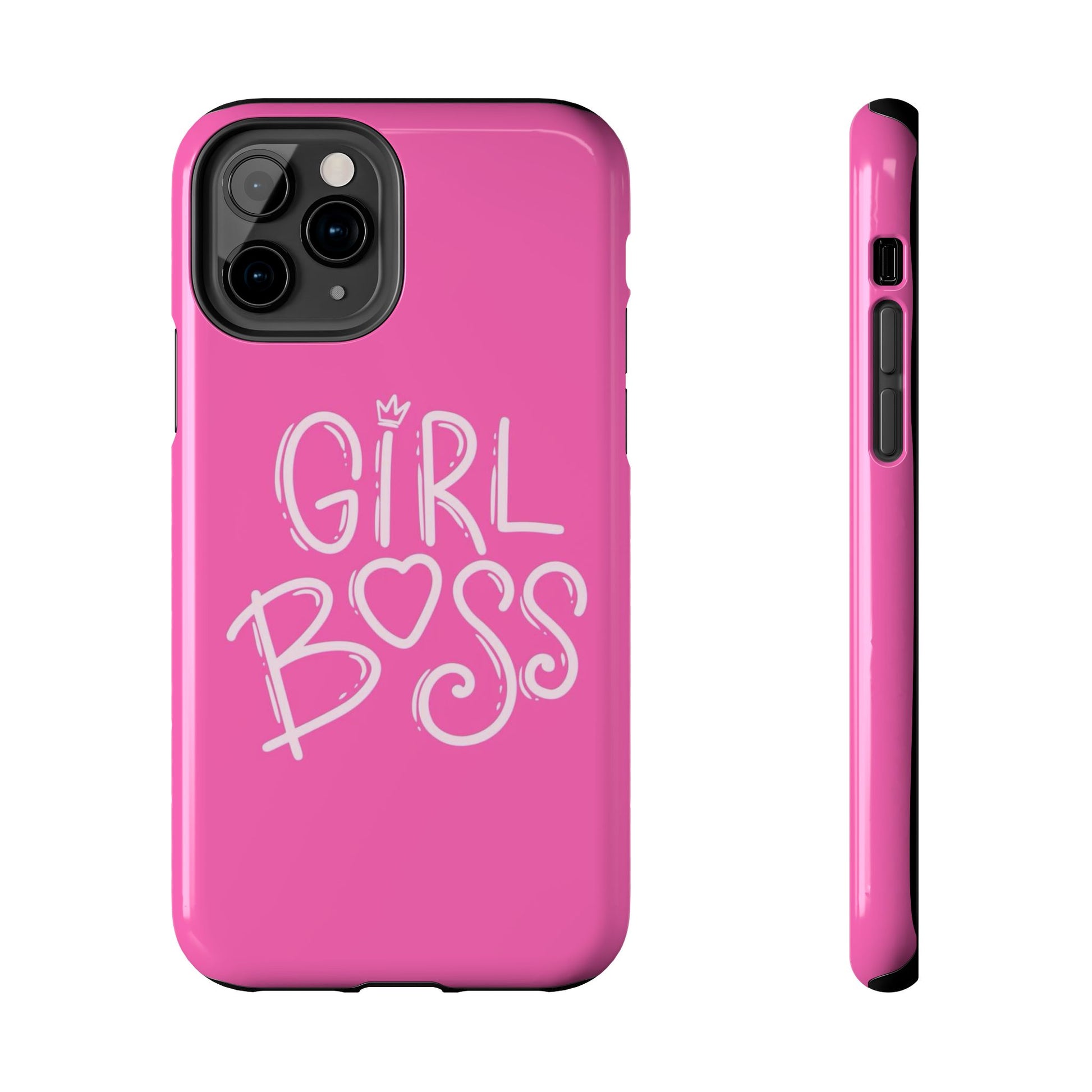 Girl Boss Girly Theme Phone Cases for iPhones & Samsung Phones