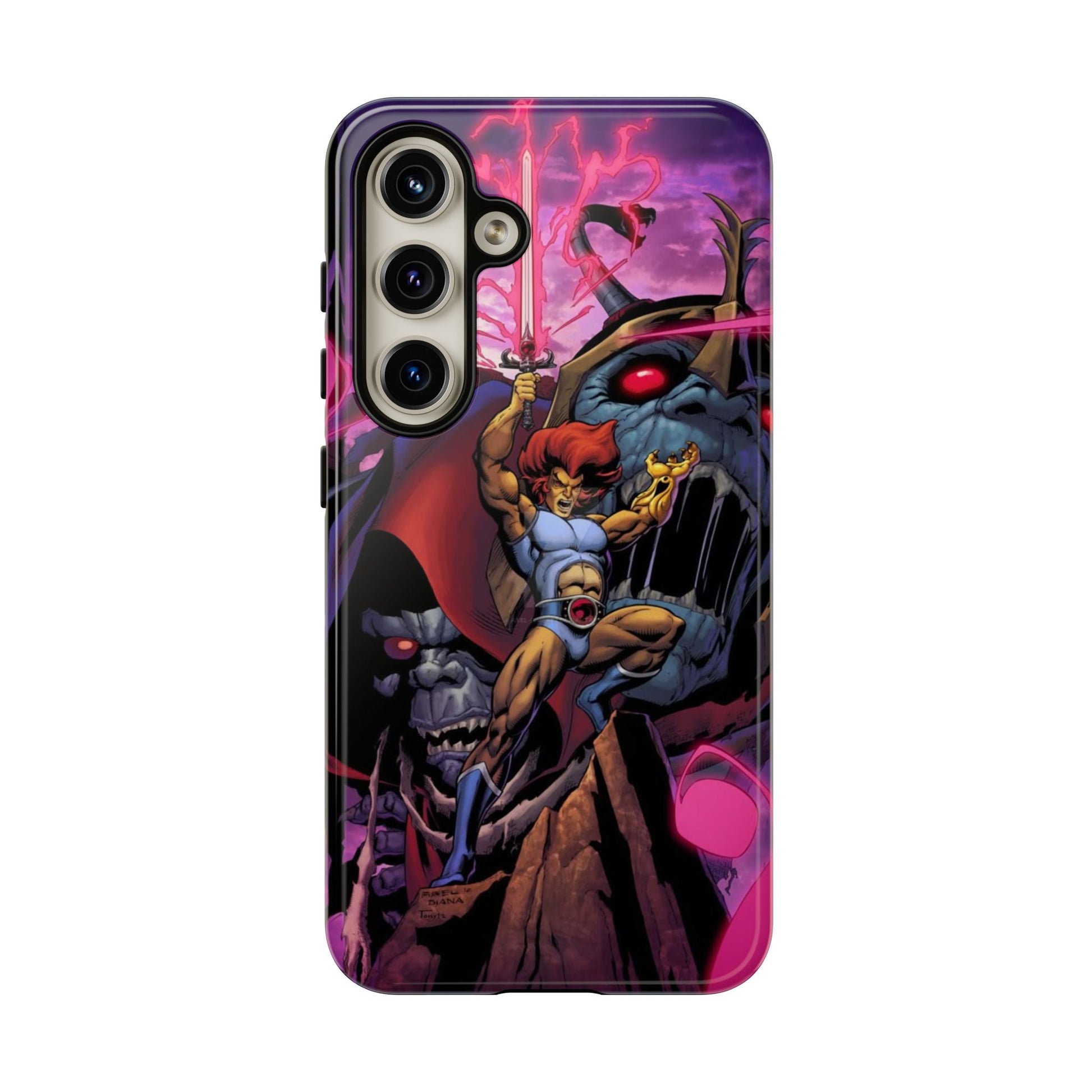 Thundercats Lion O x Mumra Tough Cases for iPhones, Samsung, and Pixel