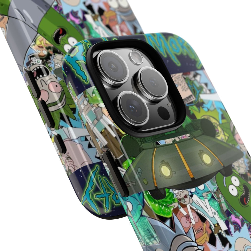 Rick and Morty Phone Case, Tough Cases for iPhones, Samsung, and Pixel