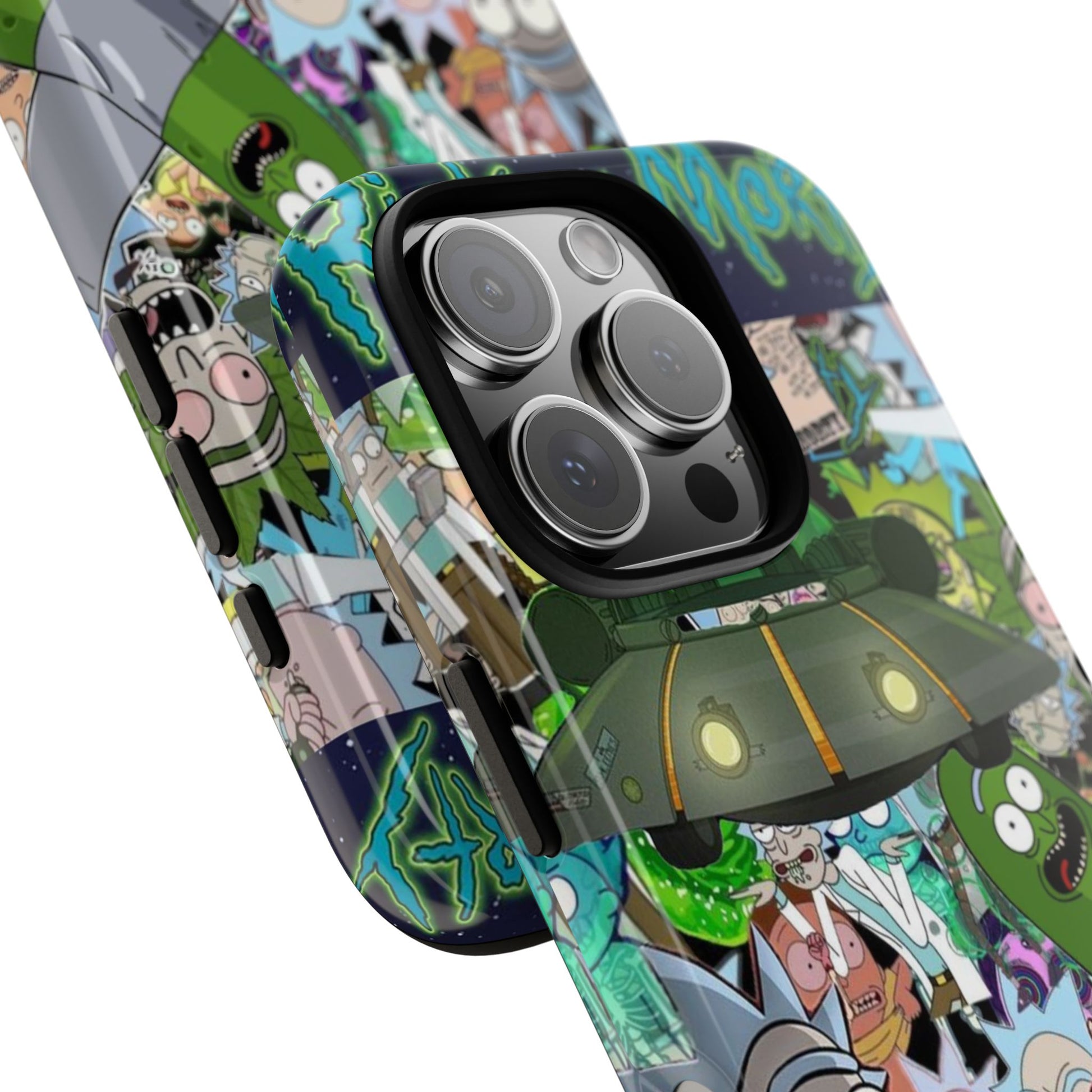 Rick and Morty Phone Case, Tough Cases for iPhones, Samsung, and Pixel