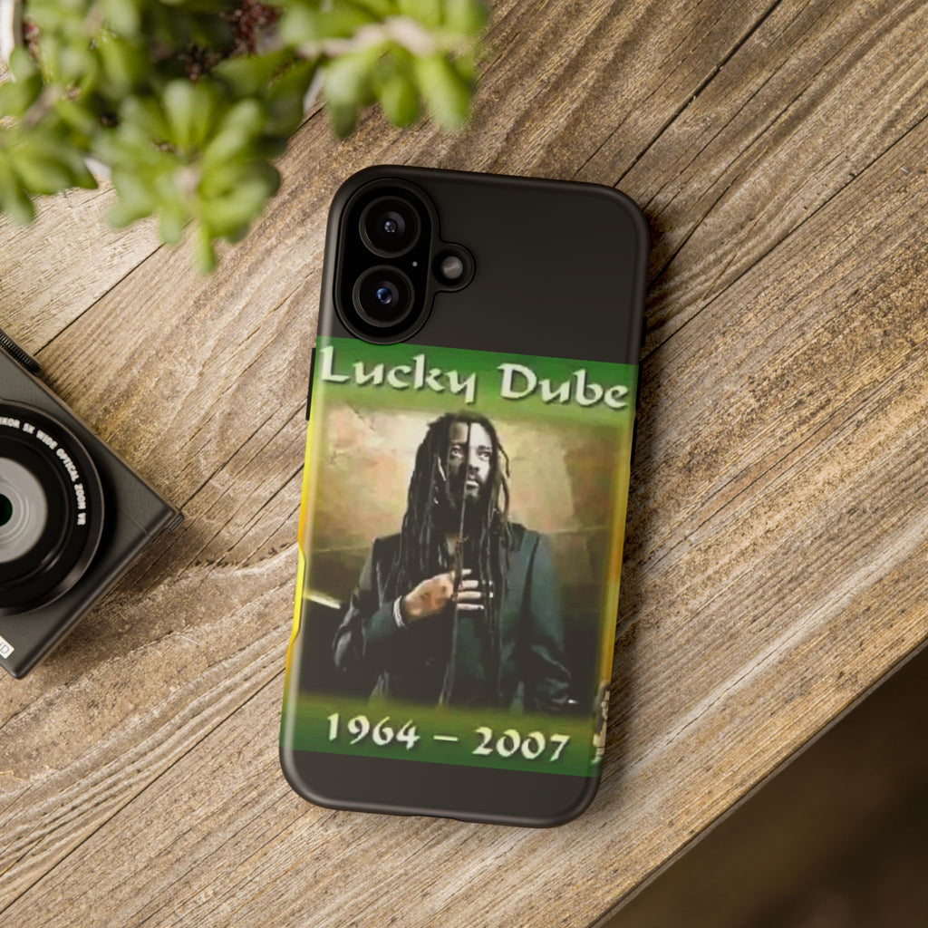 Lucky Dube Tough Cases for iPhones, Samsung, and Pixel