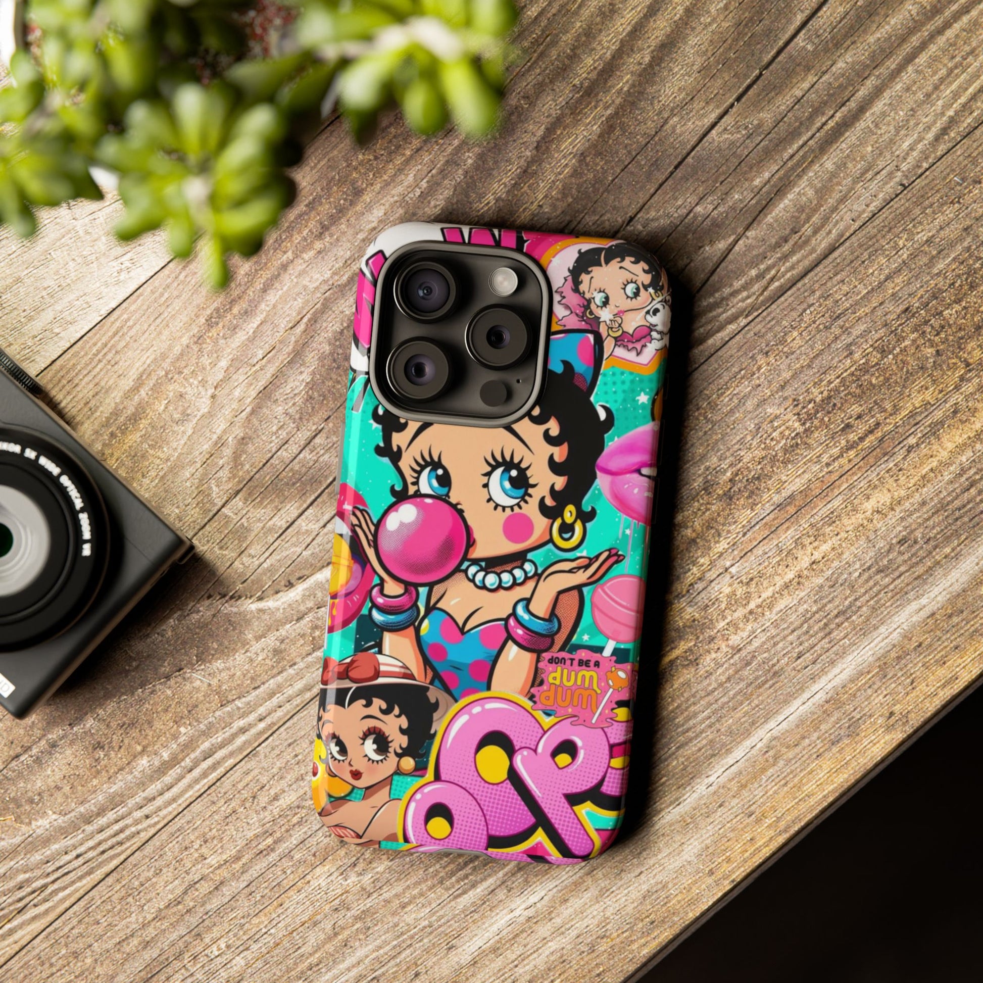 Betty Boop Comic Strip Phone Case for iPhone, Samsung Galaxy, & Pixel Phones