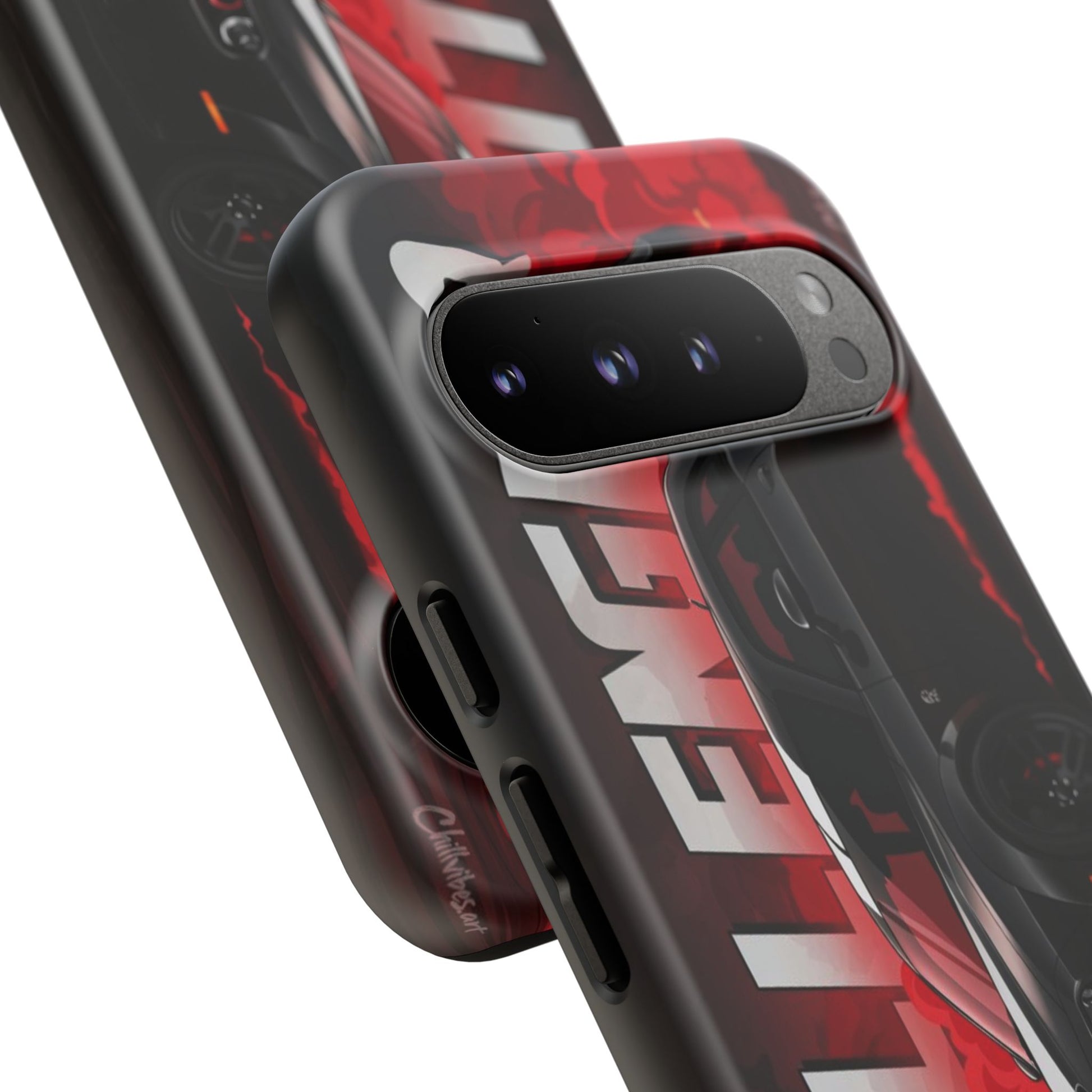 Hellcat Challenger Durable Tough Cases for iPhones, Samsung, and Pixel
