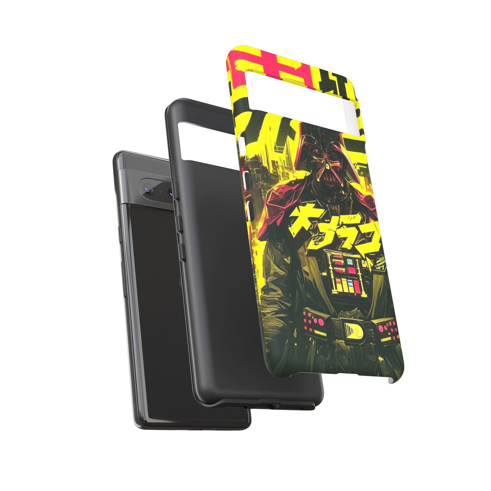 Cyberpunk X Vader Tough Cases for iPhones, Samsung, and Pixel