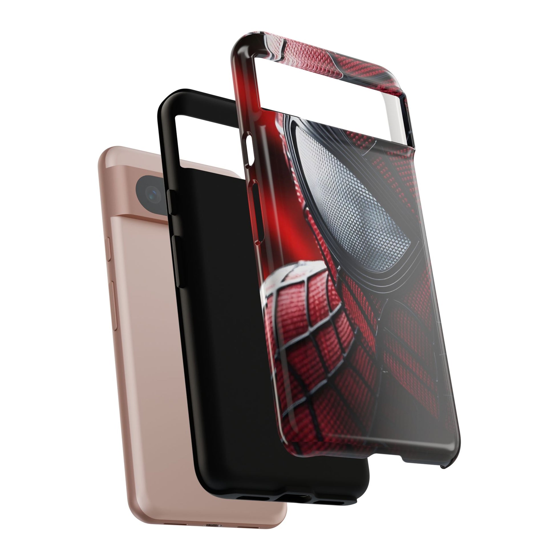 Spiderman Tough Cases for iPhones, Samsung, and Pixel