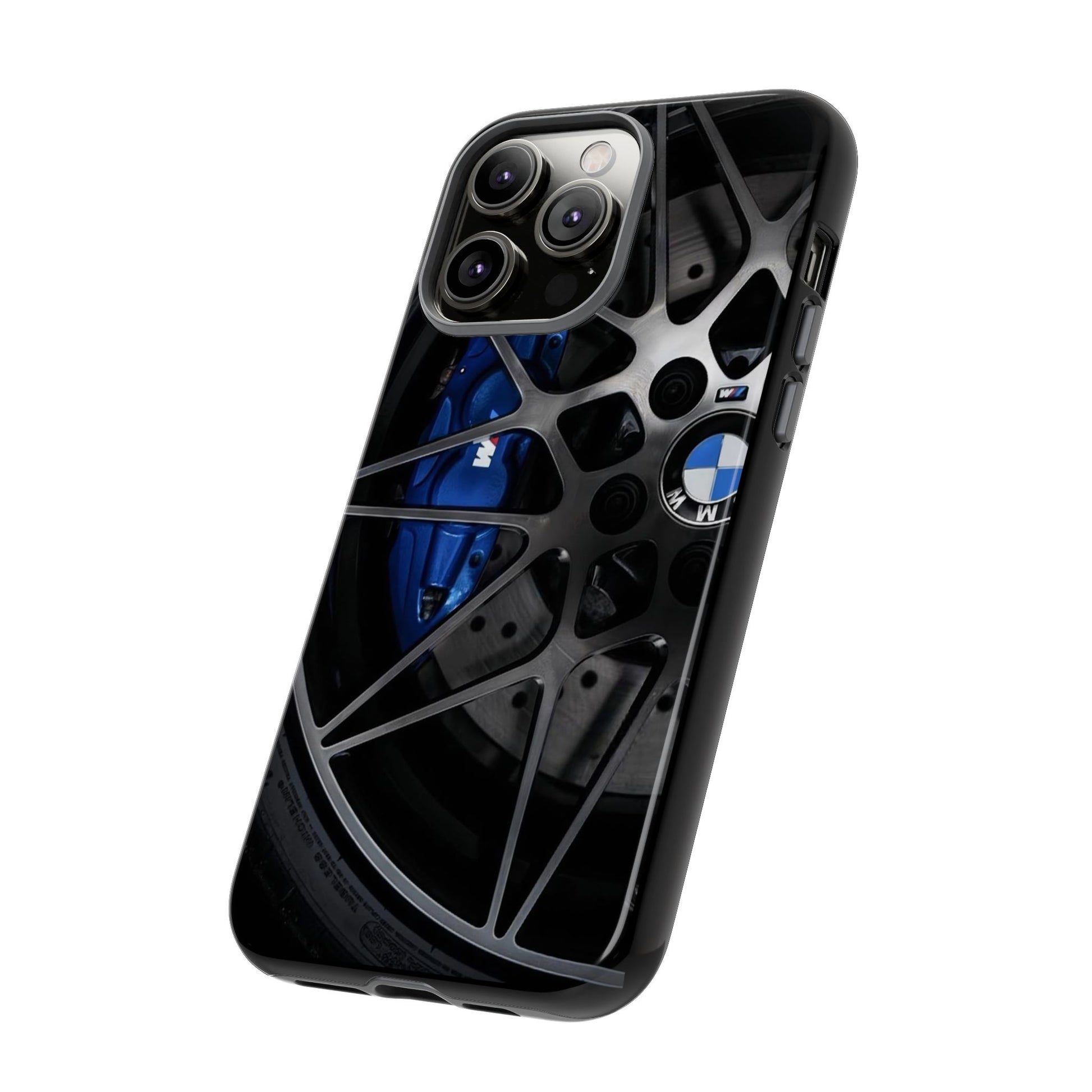 BMW M3 Racing Wheels Tough Cases for iPhones, Samsung, and Pixel