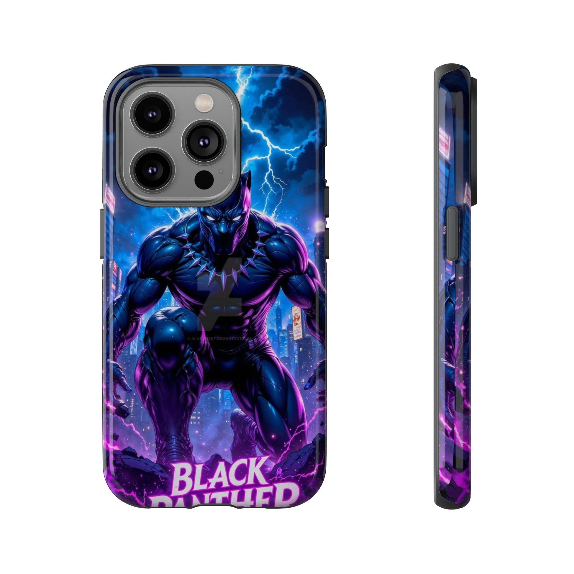 Black Panther Phone Case, Tough Cases for iPhones, Samsung, and Pixel
