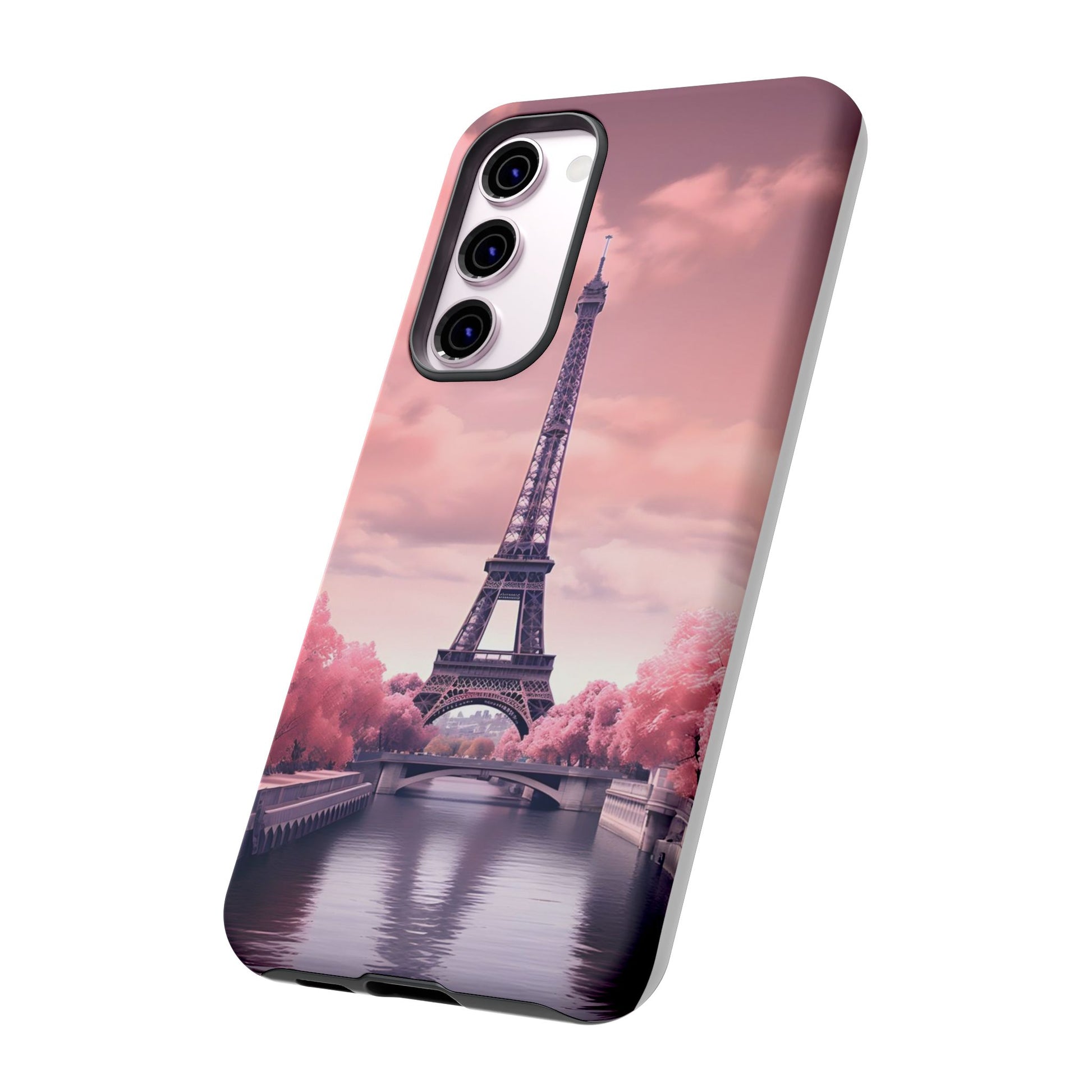 Eiffel Tower Paris Tough Cases for iPhones, Samsung, and Pixel