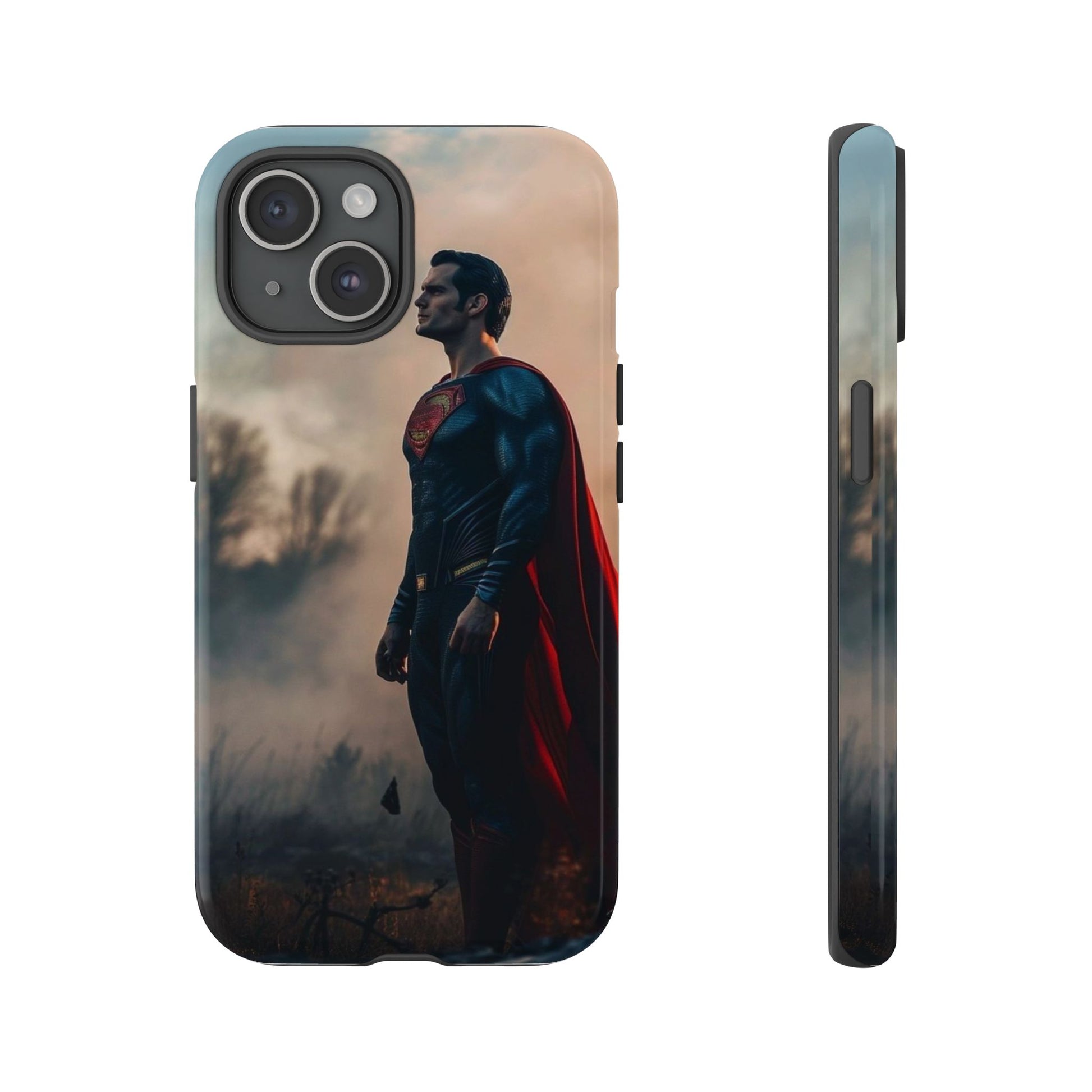 Henry Cavil Superman Tough Cases for iPhones, Samsung, and Pixel