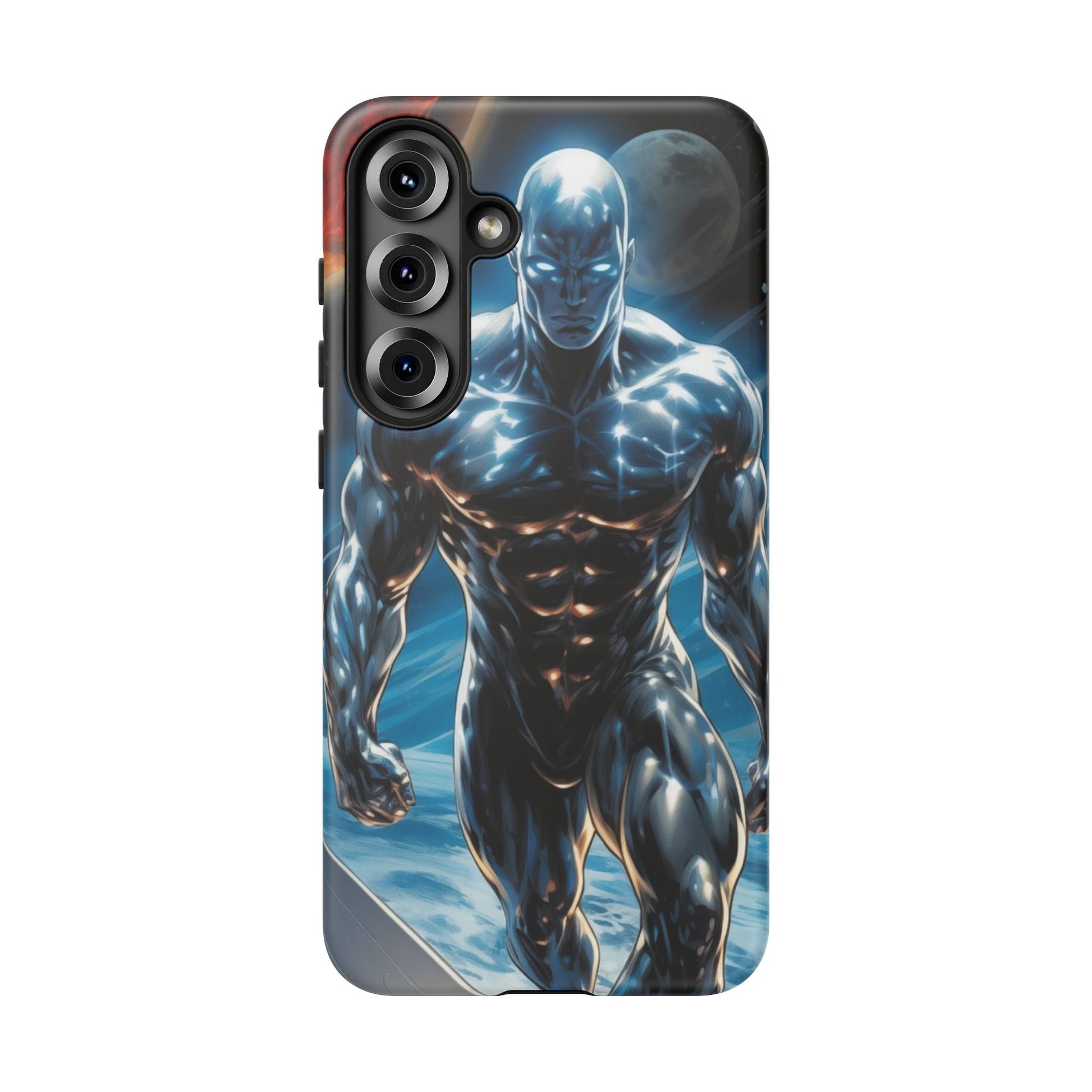 The Silver Surfer Comic Art Phone Case, Tough Cases for iPhones, Samsung, and Pixel