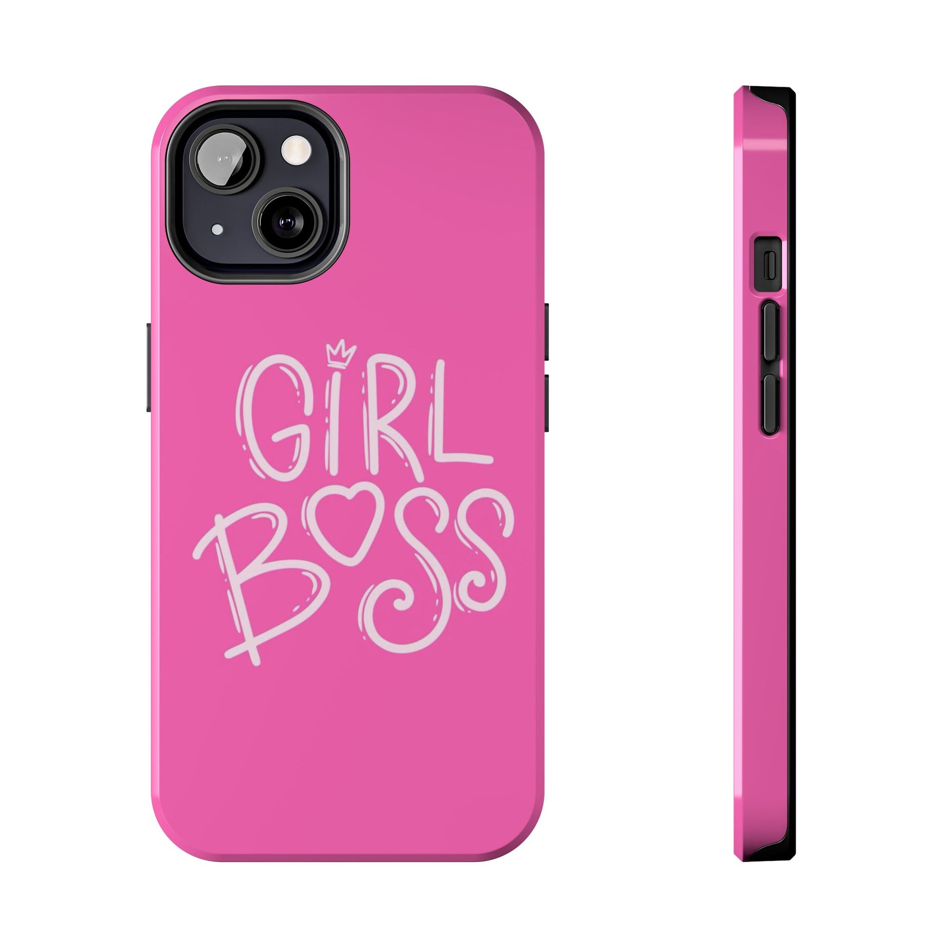 Girl Boss Girly Theme Phone Cases for iPhones & Samsung Phones