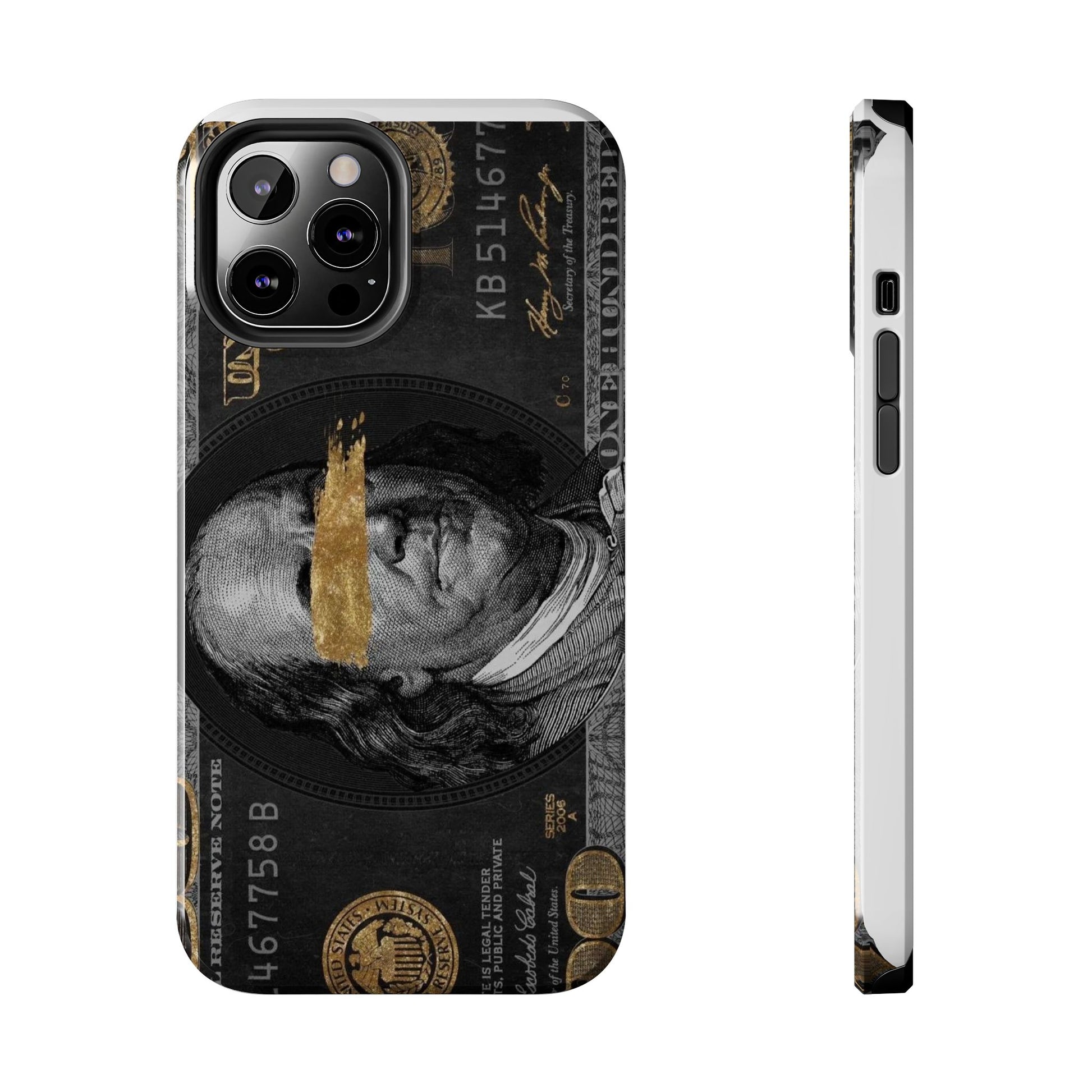 Hundred Dollar Bill Phone Cases for Iphones & Samsung Durable