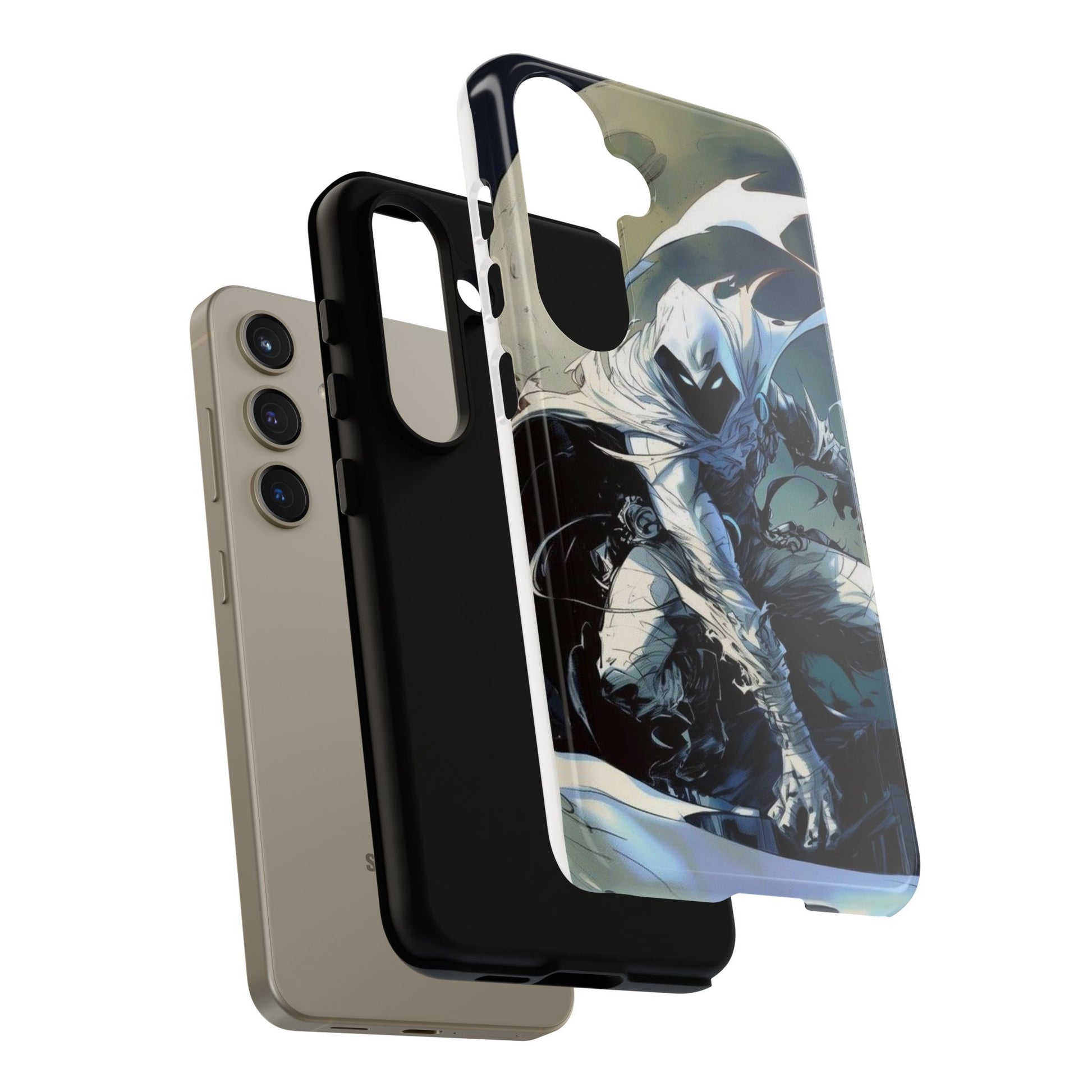 Moon Knight Tough Cases for iPhones, Samsung, and Pixel