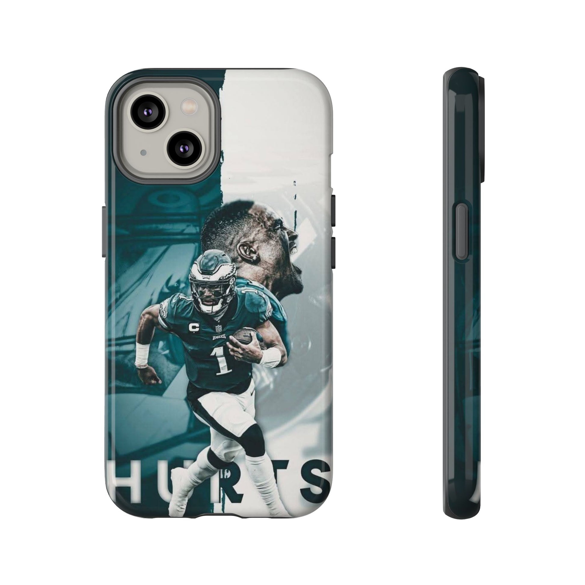 Jalen Hurts Eagles Football Tough Cases for iPhones, Samsung, and Pixel