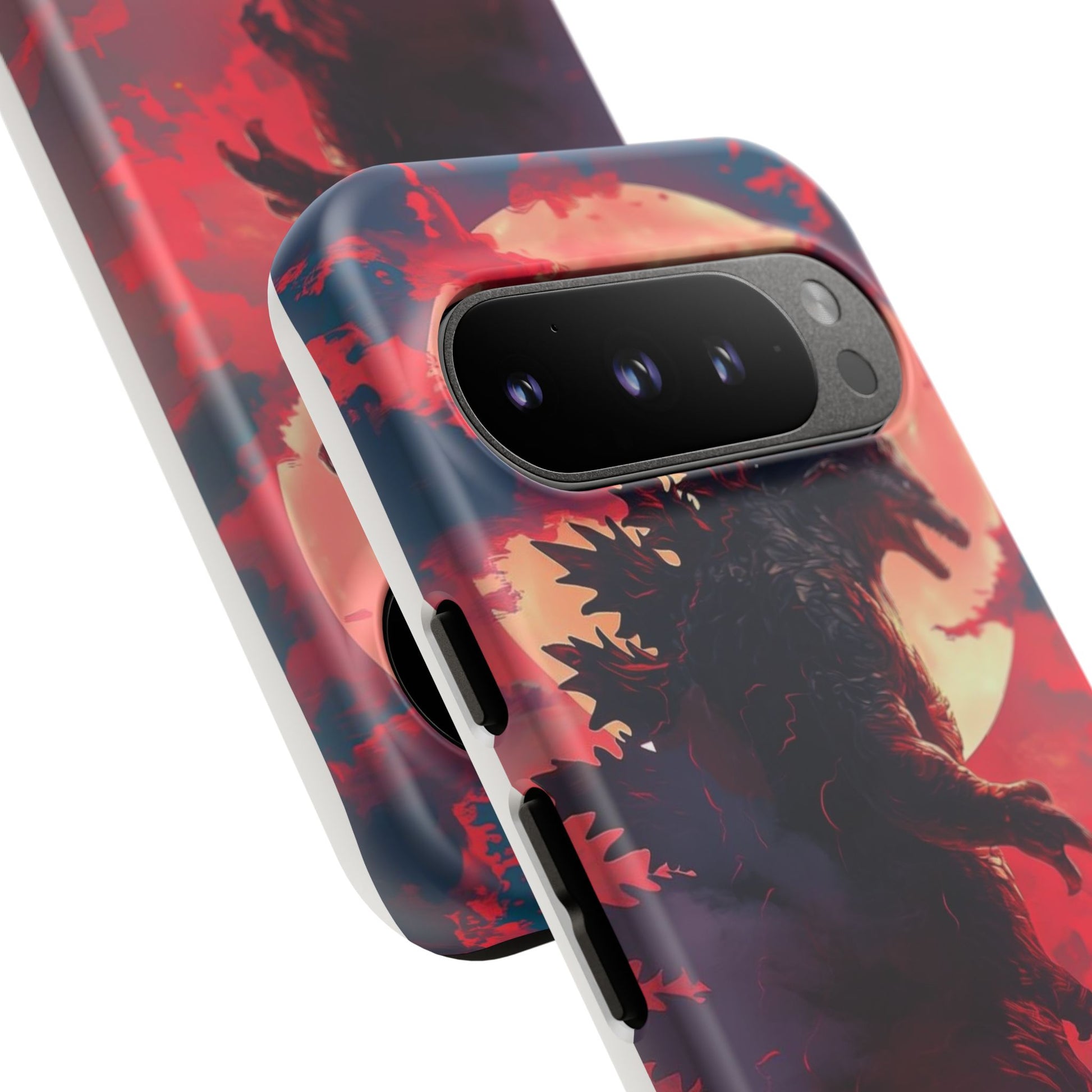 King of Monsters Godzilla Tough Phone Cases for iPhones, Samsung, and Pixel