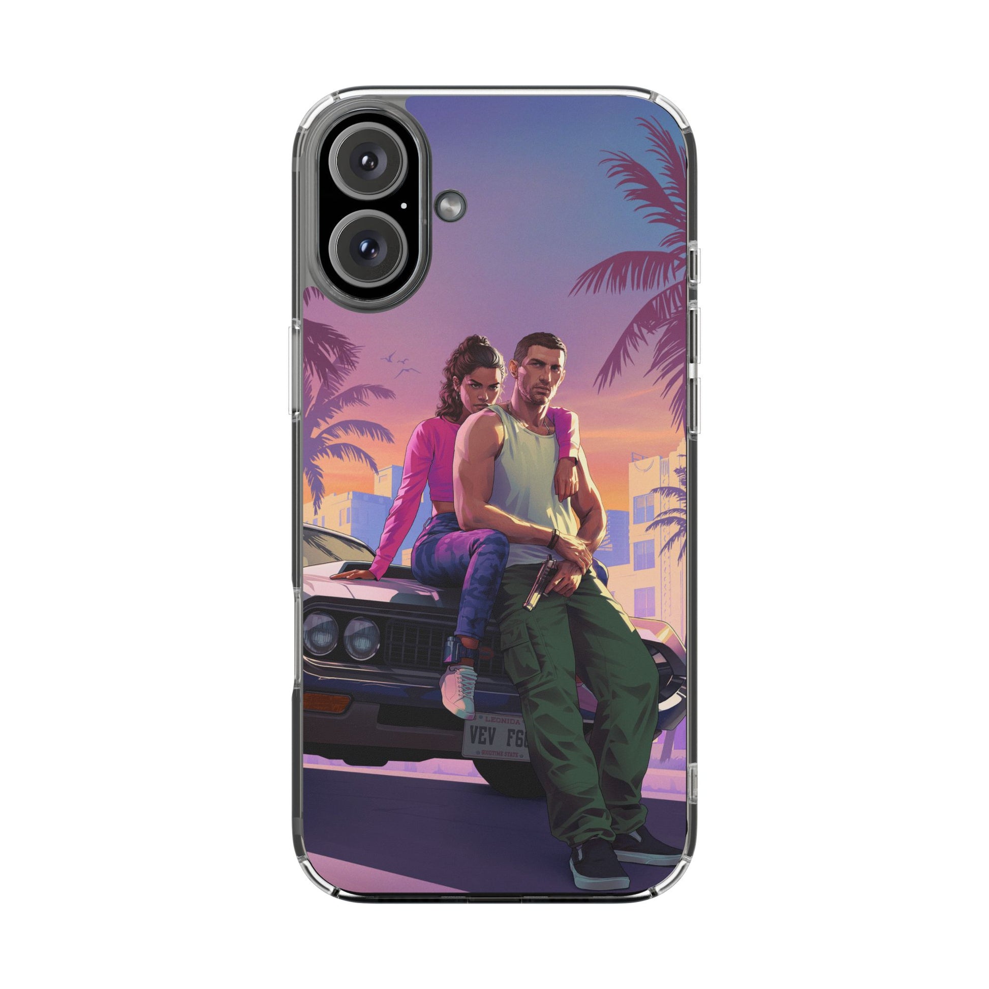 Grand Theft Game inspired Protective Iphone and Samsung case
