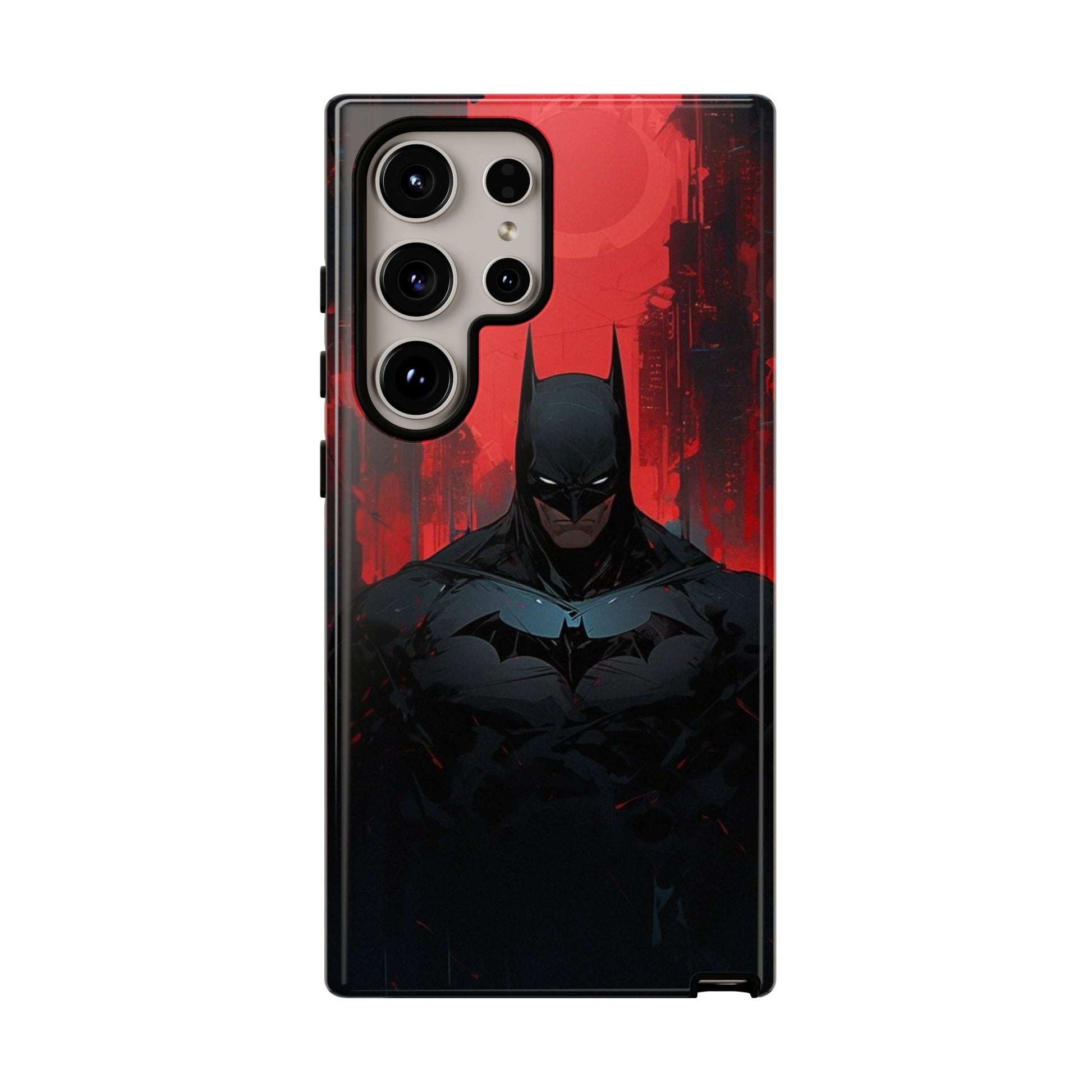 The Dark Knight Batman Tough Cases for iPhones, Samsung, and Pixel