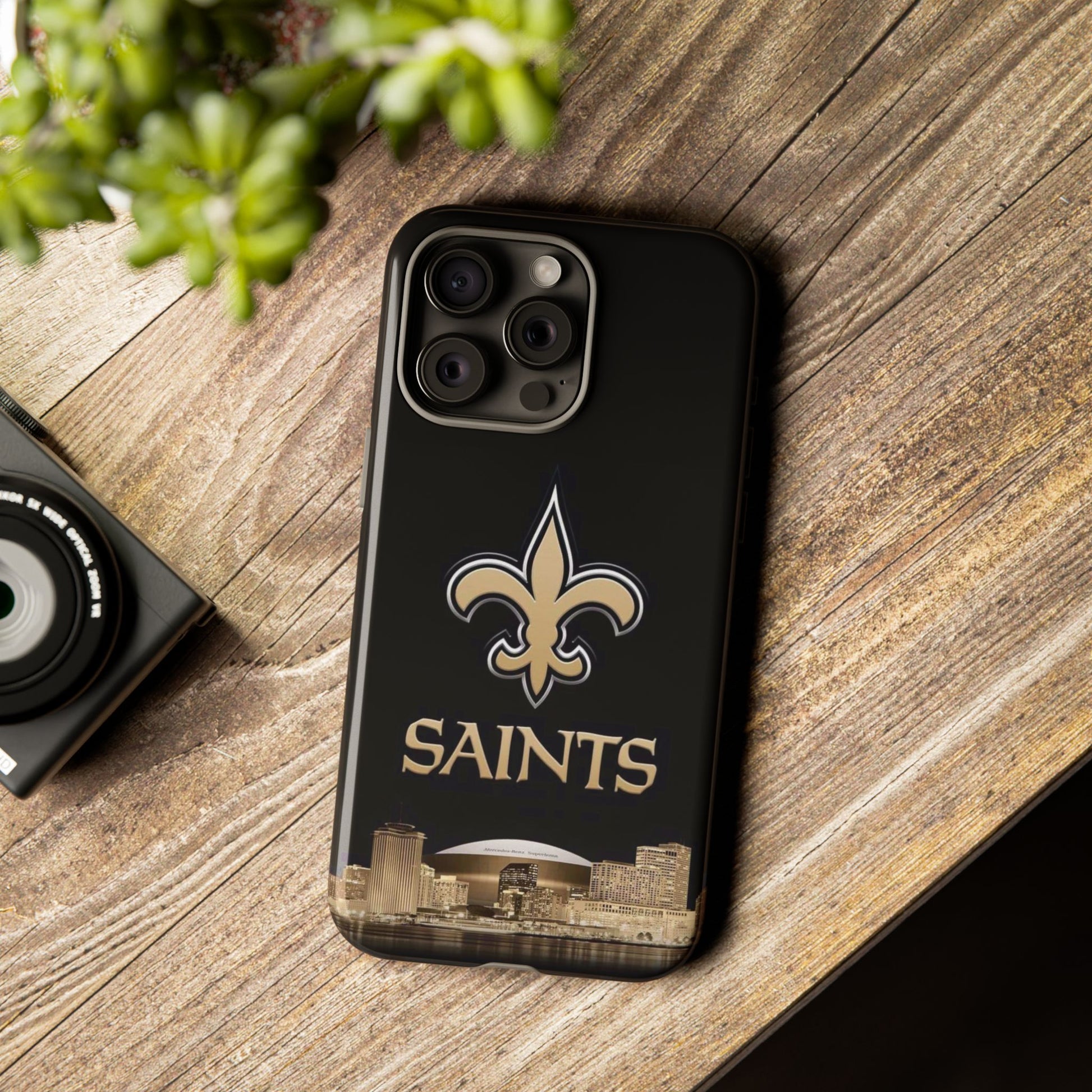 Football New Orleans Saints Logo Tough Cases for iPhones, Samsung, and Pixel