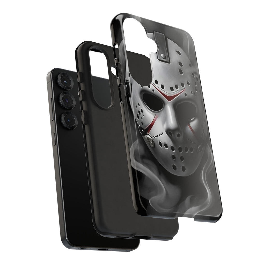 Friday the 13th Jason's Mask Tough Cases for iPhones, Samsung, and Pixel