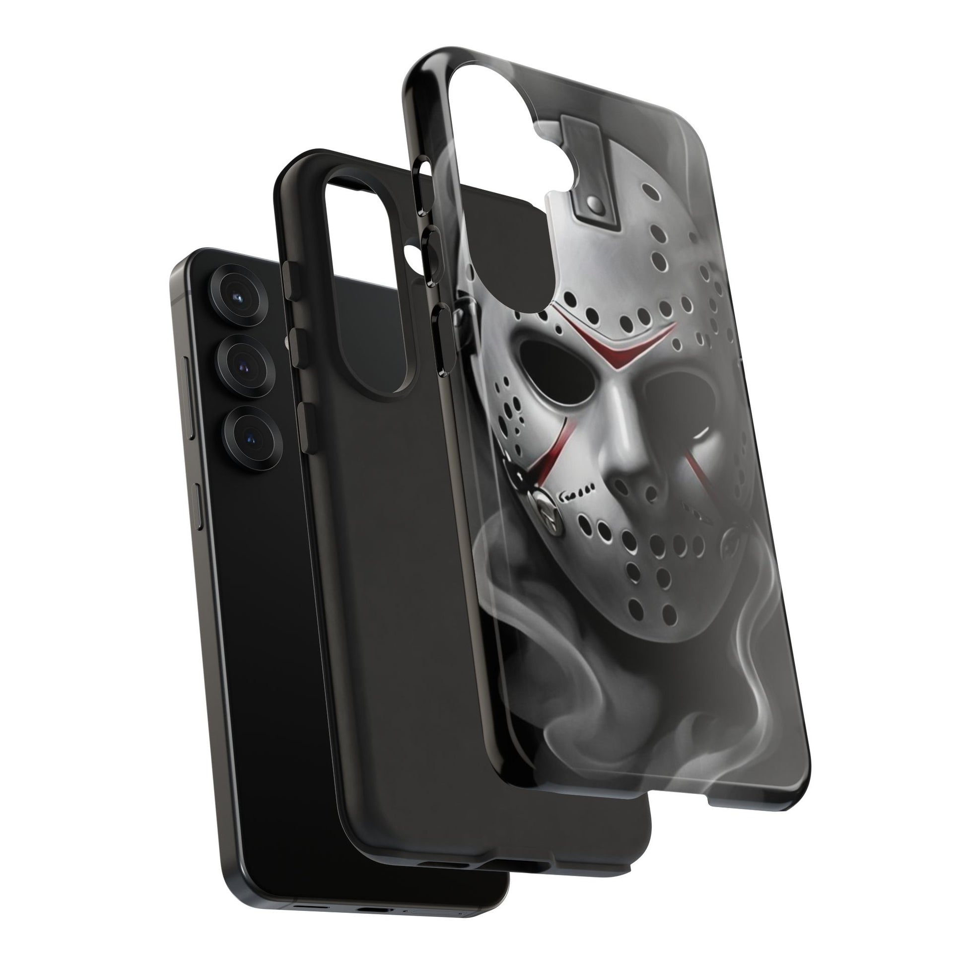 Friday the 13th Jason's Mask Tough Cases for iPhones, Samsung, and Pixel
