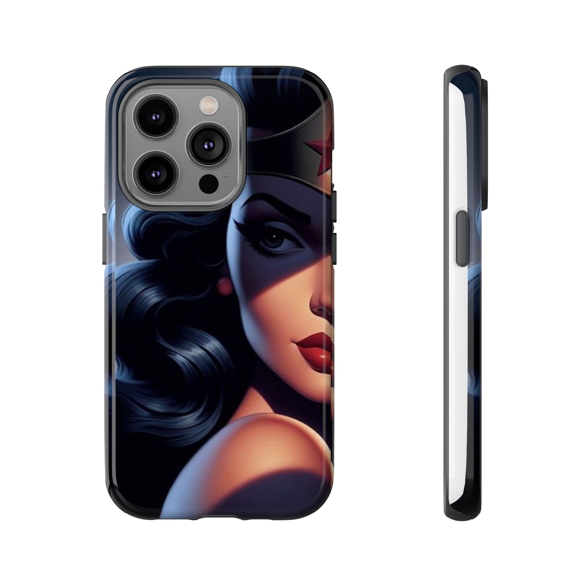 Classic Comics Wonder Woman Tough Cases for iPhones, Samsung, and Pixel