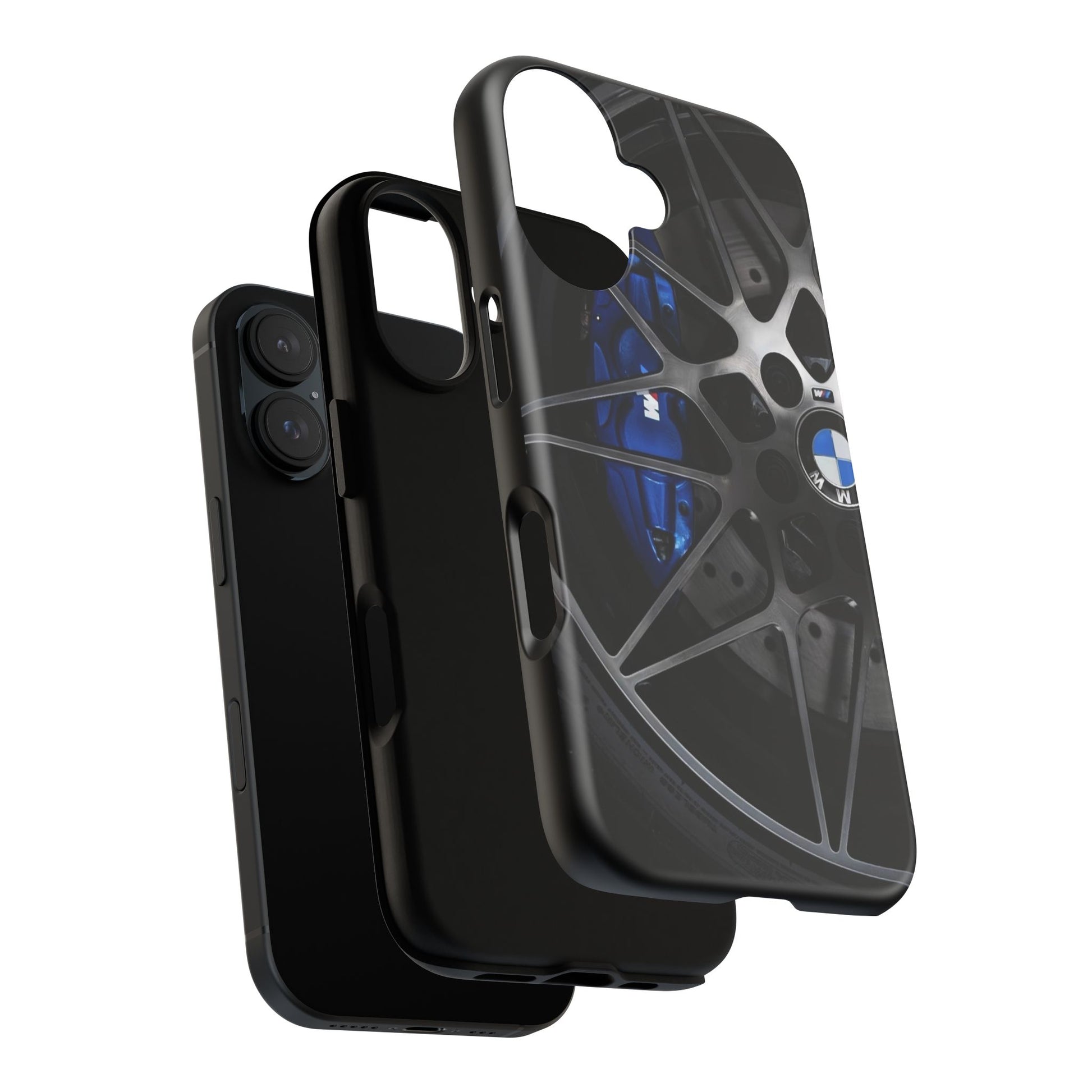BMW M3 Racing Wheels Tough Cases for iPhones, Samsung, and Pixel