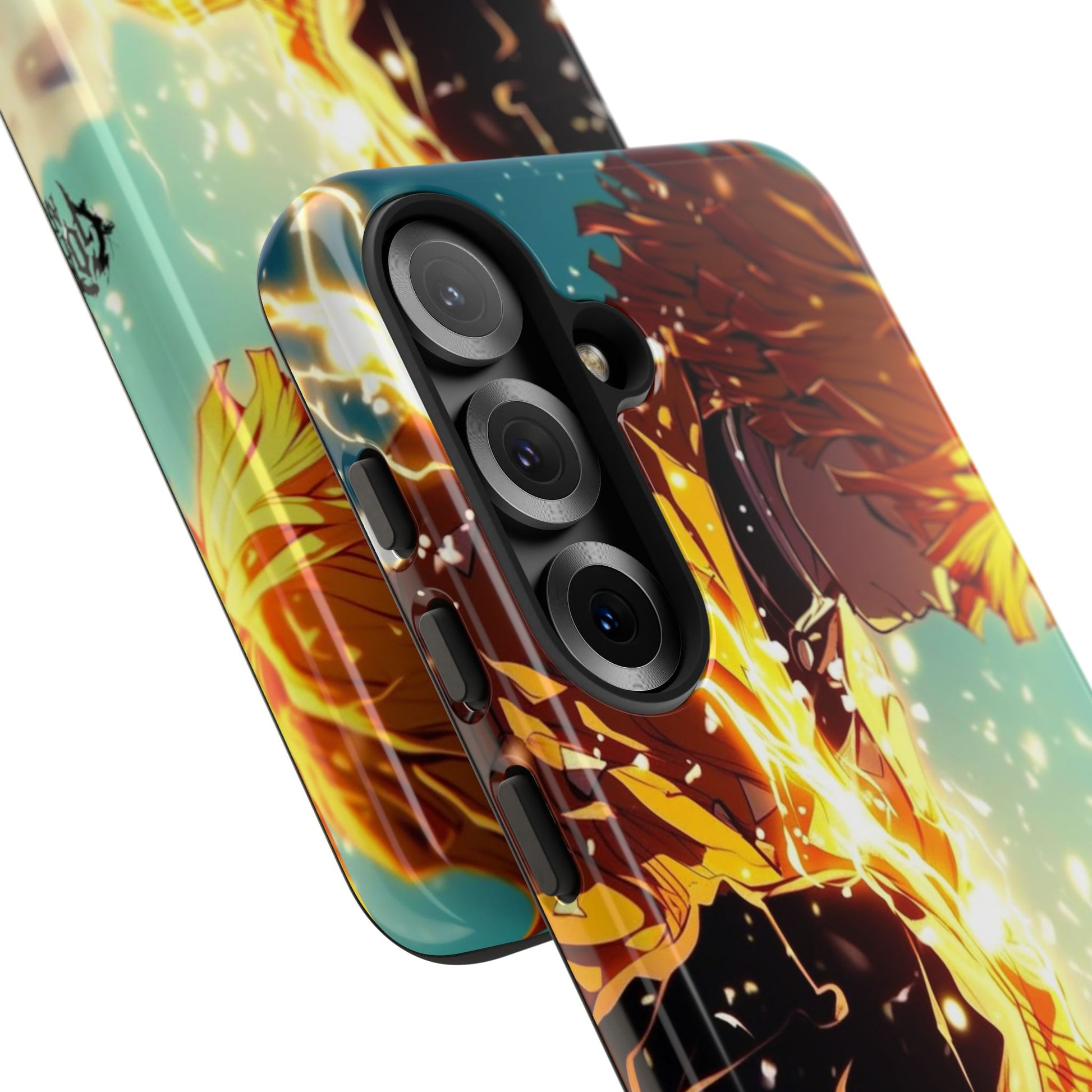 Demon Slayer Zenitsu Anime Theme Phone Case, Tough Cases for iPhones, Samsung, and Pixel