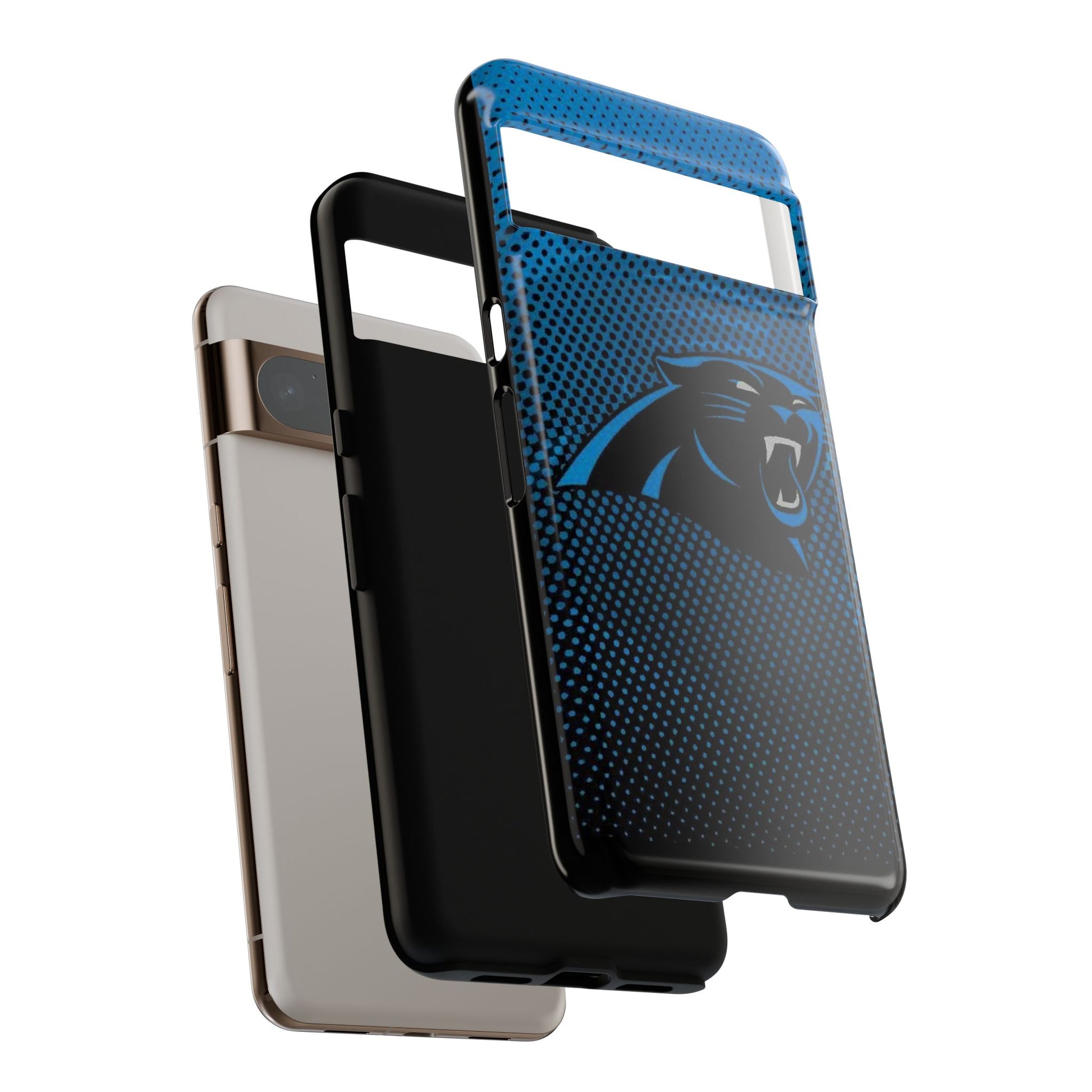 Carolina Panthers Football Logo Tough Cases for iPhones, Samsung, and Pixel