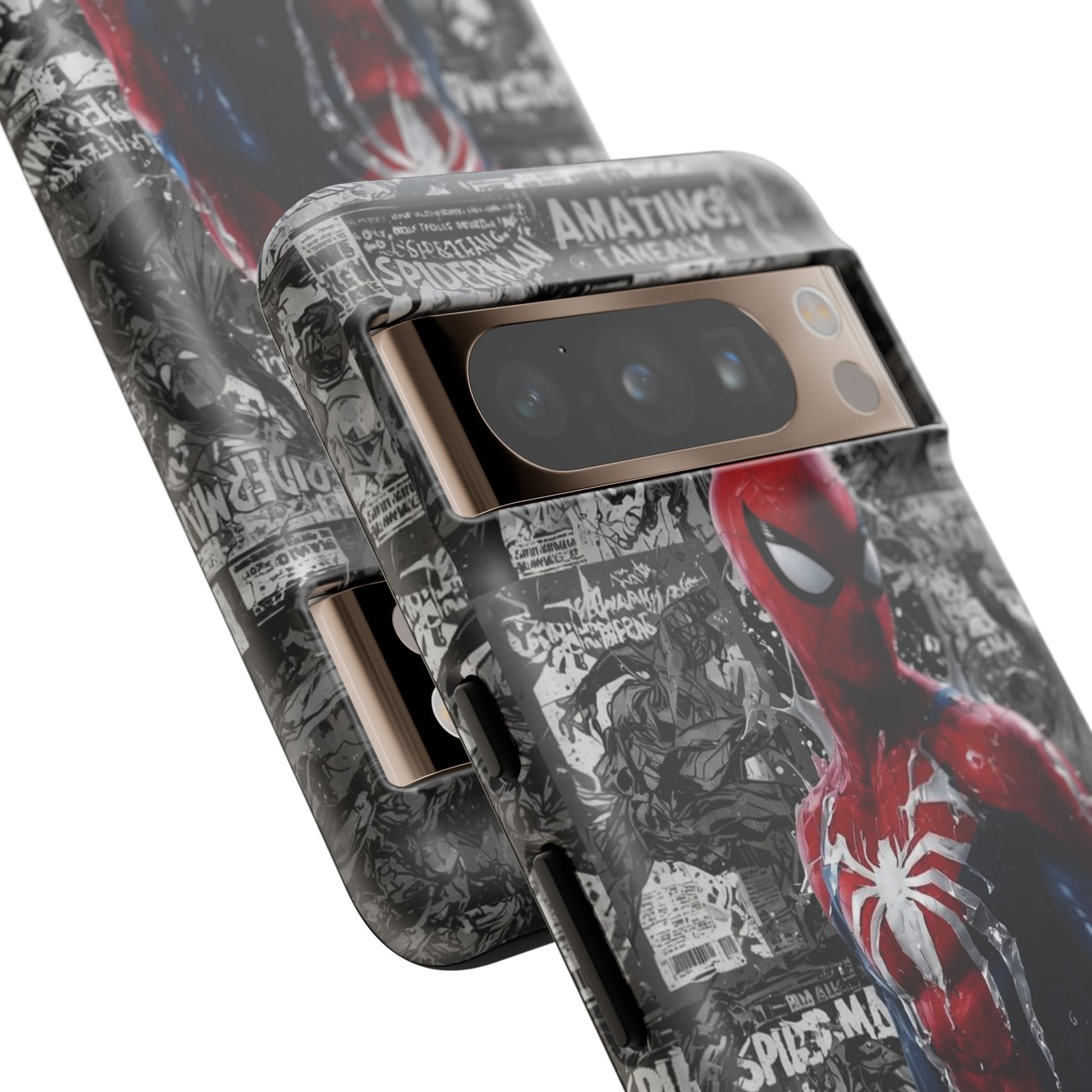 Spiderman Phone Case, Tough Cases for iPhones, Samsung, and Pixel