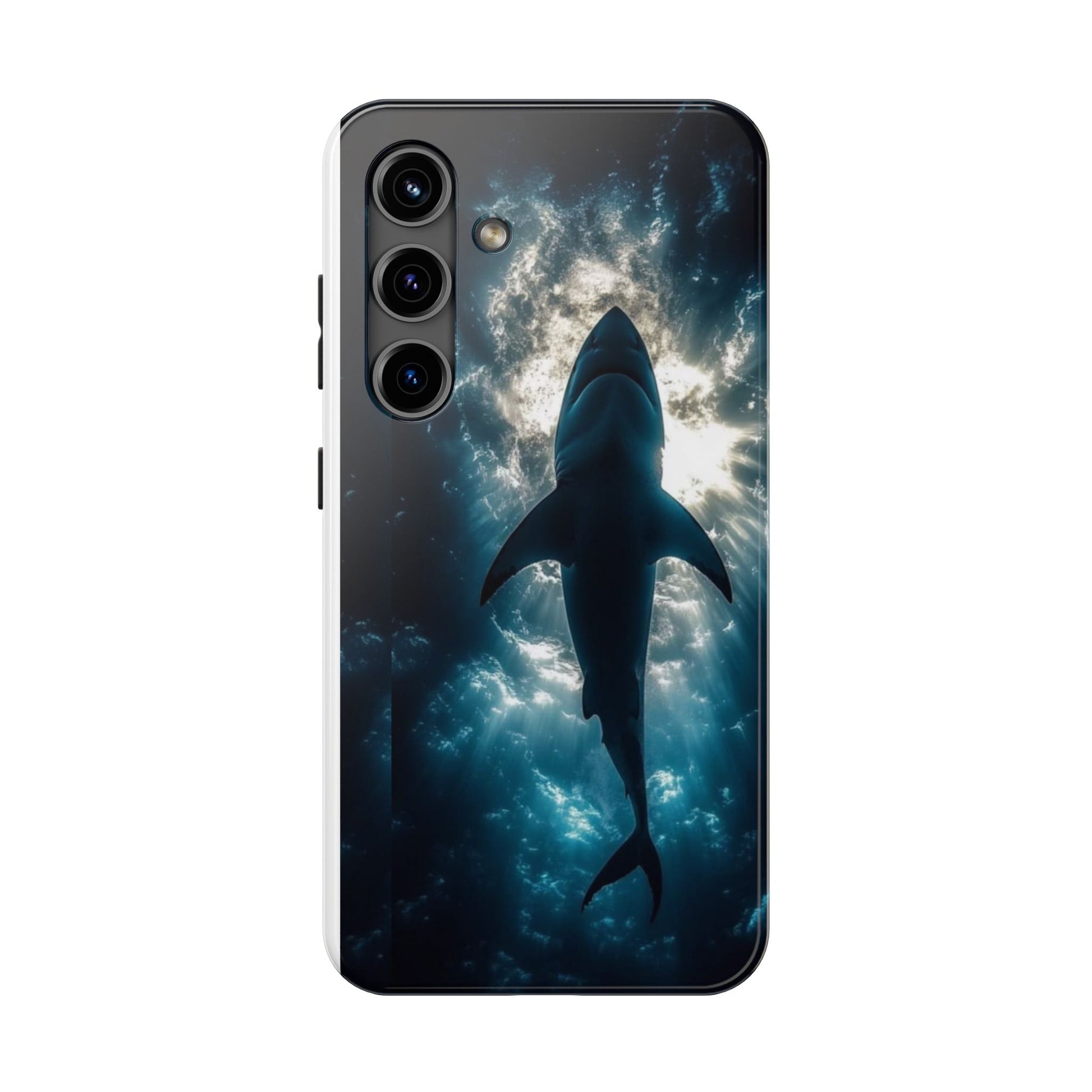 Great White Shark Themed Tough Phone Cases for Iphones & Samsung Phones